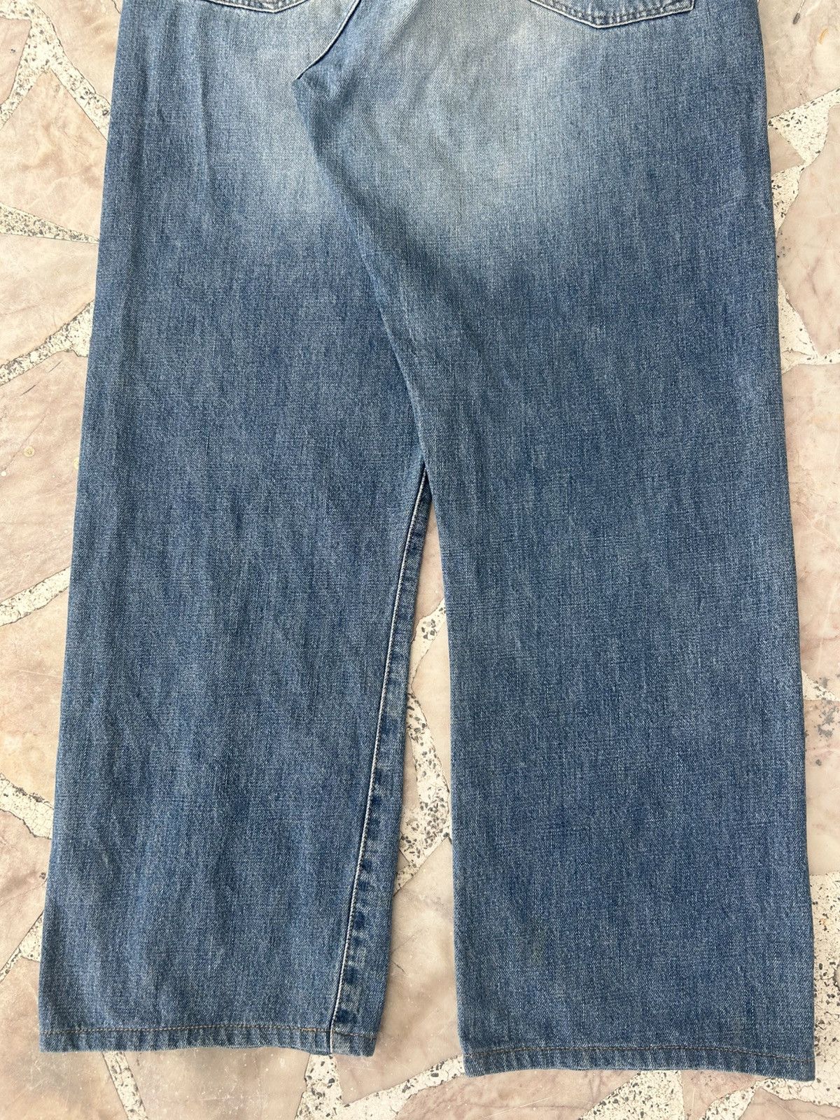 Gucci Gucci Straight Cut Buckle Back Vintage Denim Trousers Size US 30 / EU 46 - 9 Thumbnail