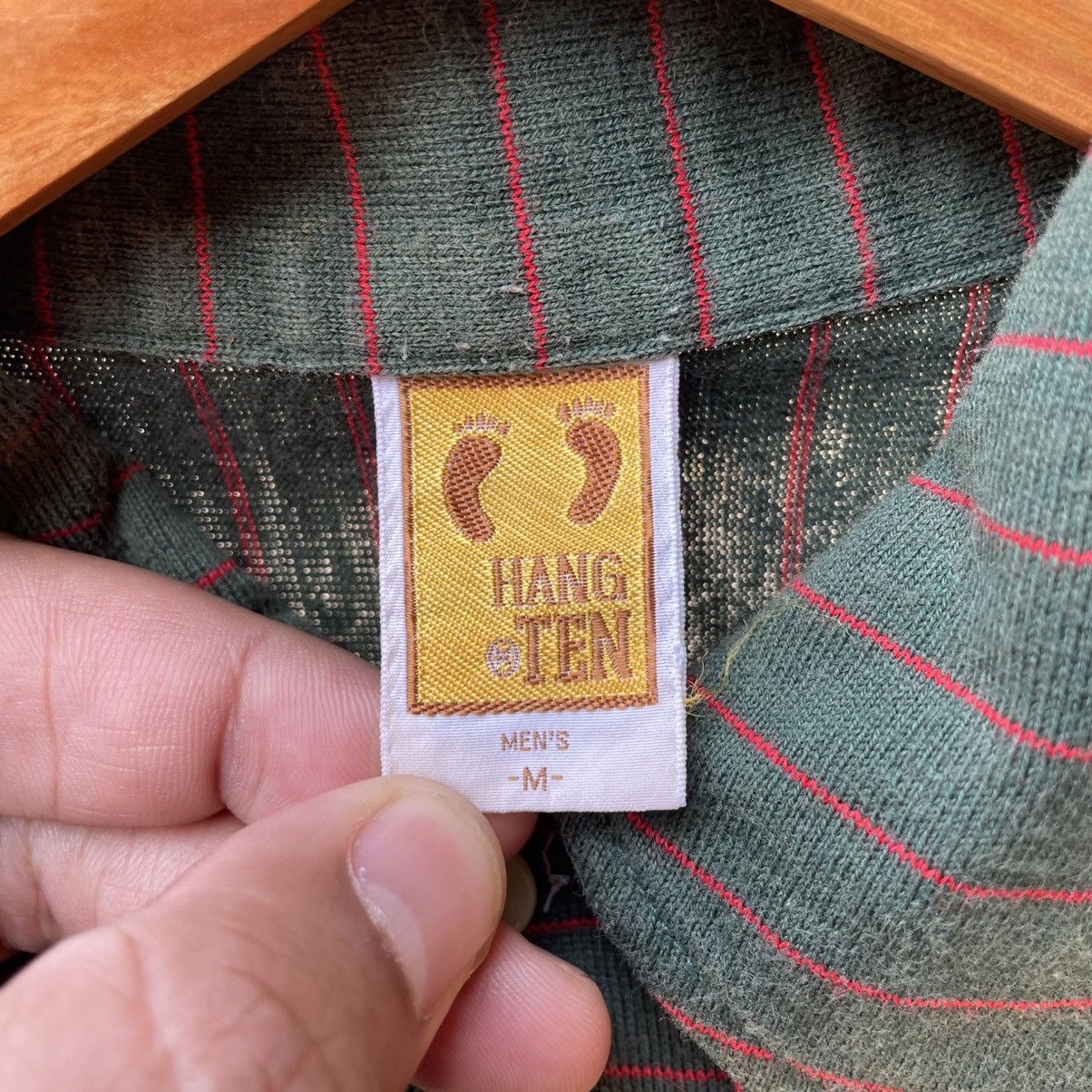 Hang Ten 🔥Vintage 80s Hang Ten Classic Western Striped Polo Shirts Size US S / EU 44-46 / 1 - 11 Thumbnail