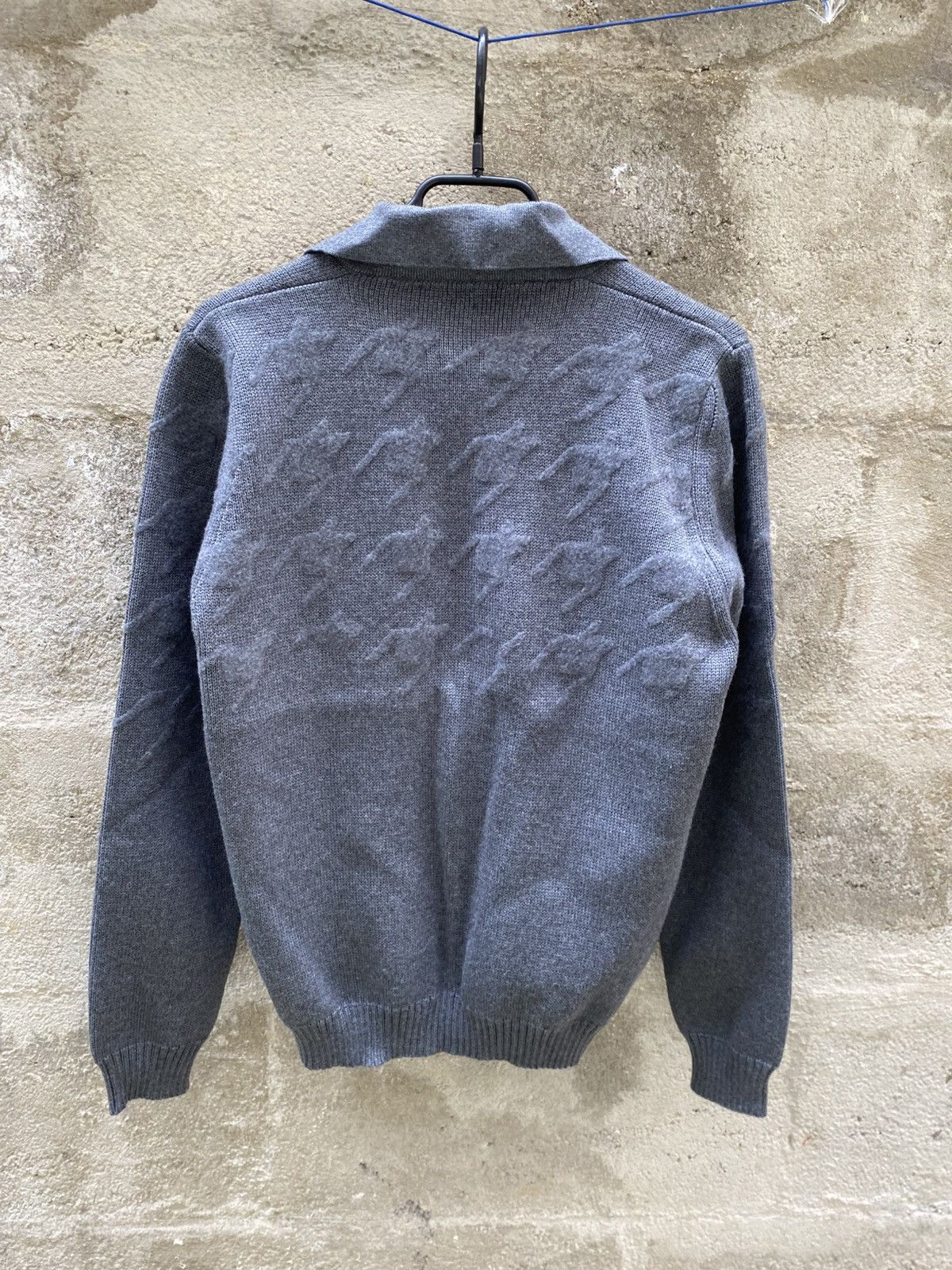 Fendi Fendi grey wool Cardigan with pocket details Strickjacken Size S / US 4 / IT 40 - 14 Thumbnail