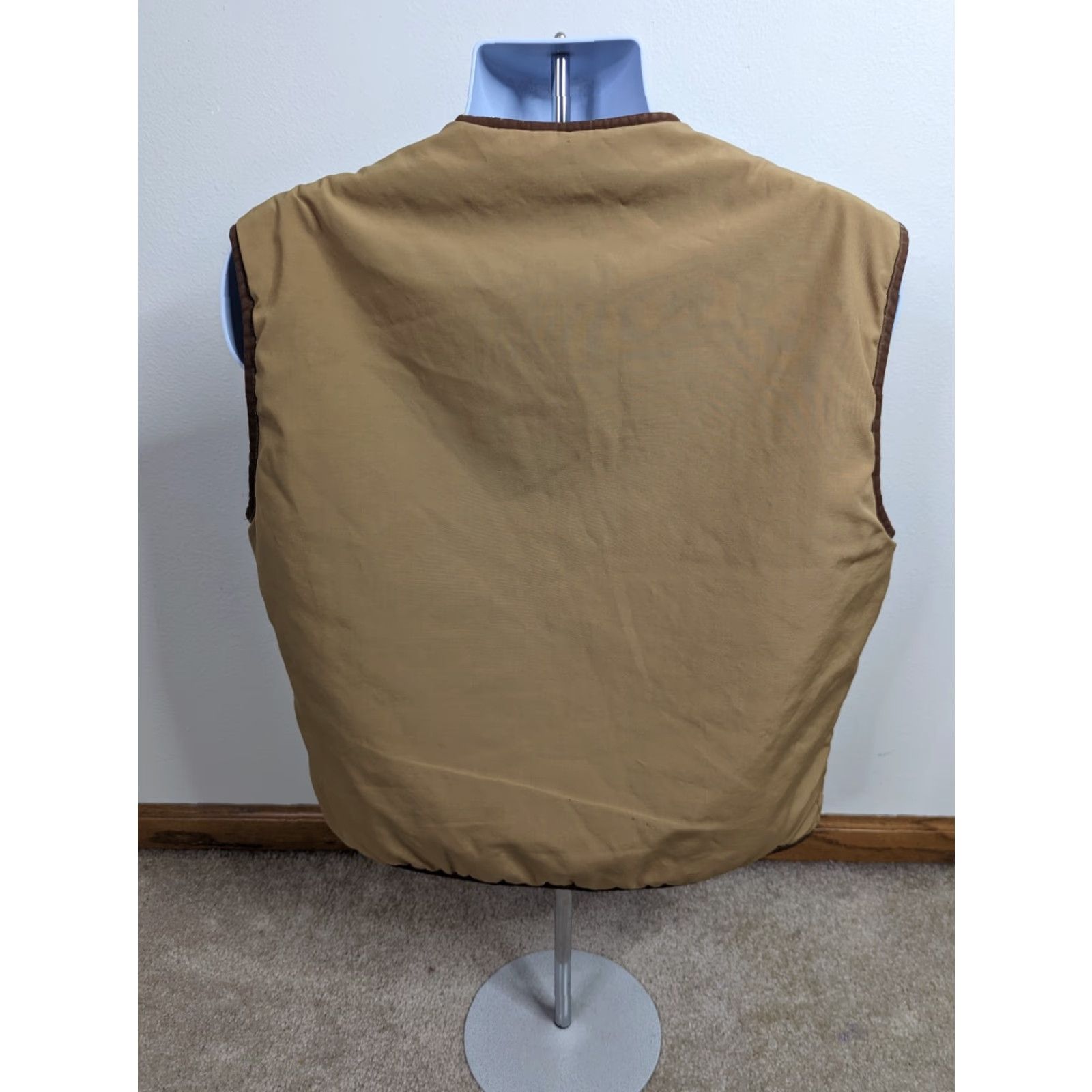 Vintage VINTAGE Thoroughbred by energy Vest Hunting Field Puffer Men’s XL USA Coat Size US XL / EU 56 / 4 - 3 Thumbnail
