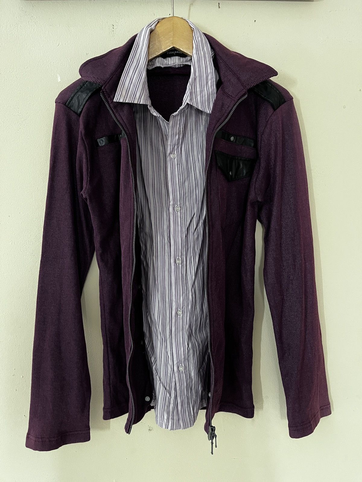 Japanese Brand GRUNGE FINAL BASIC DOUBLE LAYER LEATHER Size US M / EU 48-50 / 2 - 1 Thumbnail