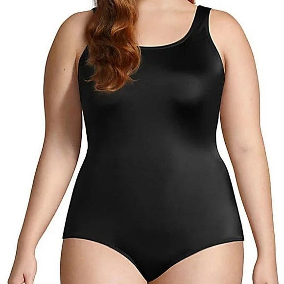 Lands' End Full Coverage One-Piece Swimsuit Sz 16 Size ONE SIZE - 1 Thumbnail