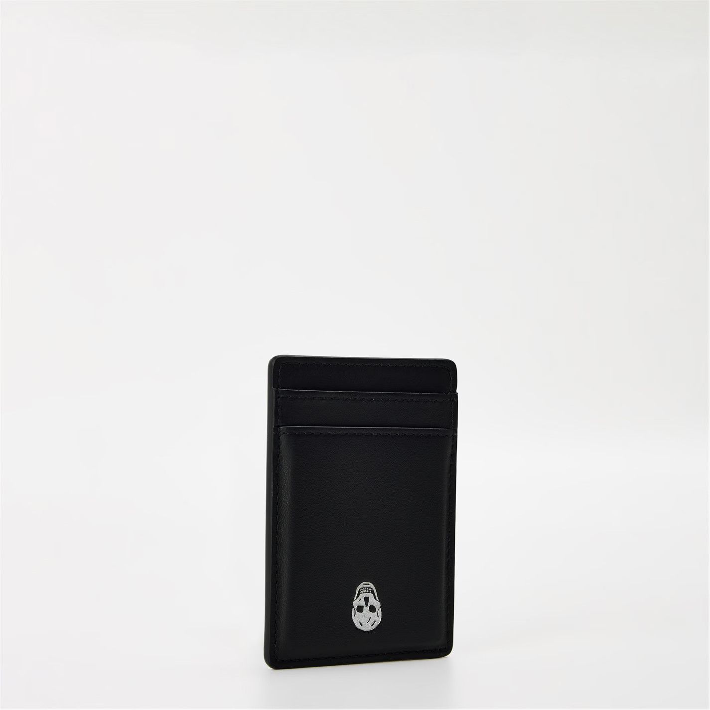 Alexander McQueen o1g2r1mq0326 Size: OS / Slim Billfold Wallet in Black Size ONE SIZE - 3 Thumbnail