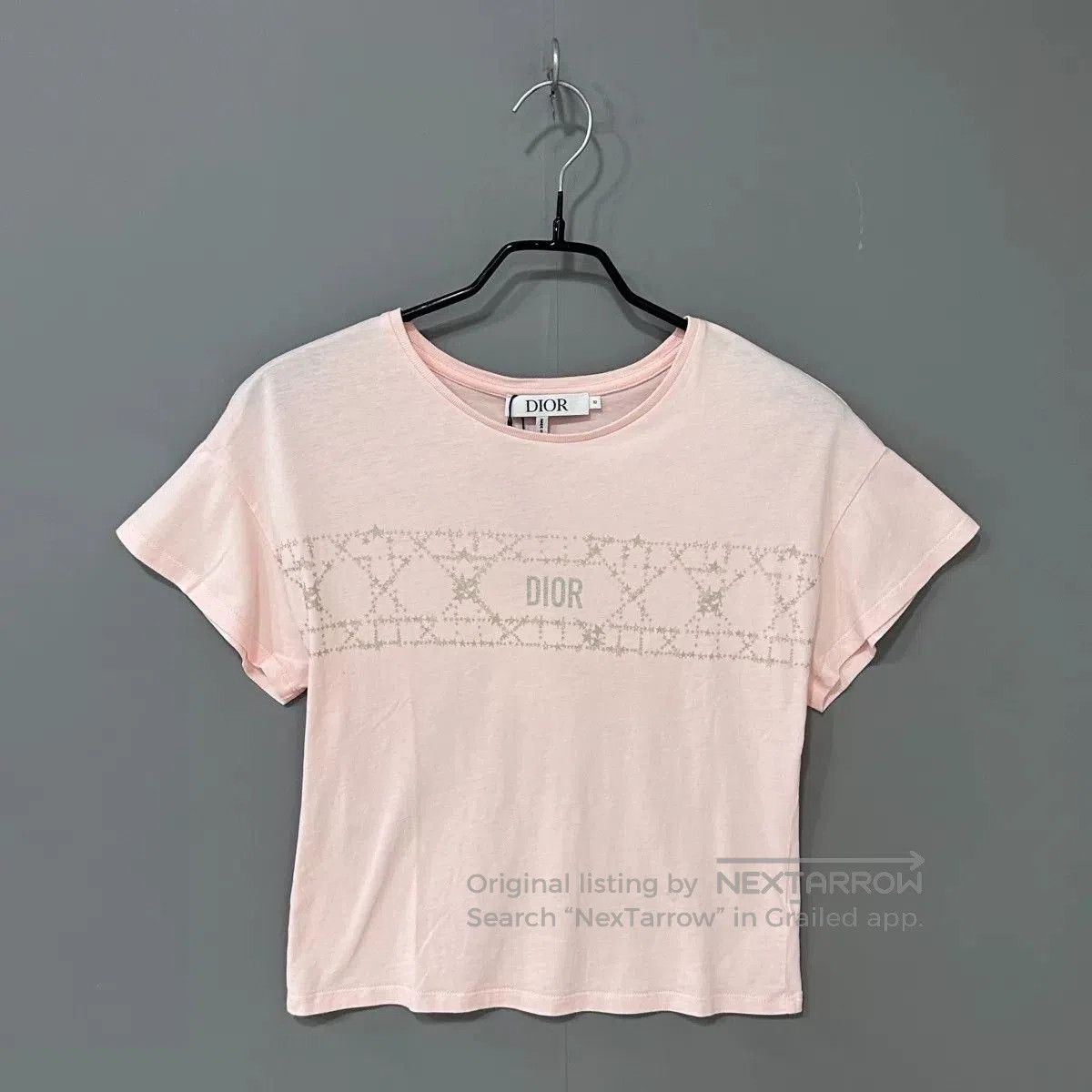 Dior dior pink star short sleeve top for kids. Size XL / US 12-14 / IT 48-50 - 1 Thumbnail