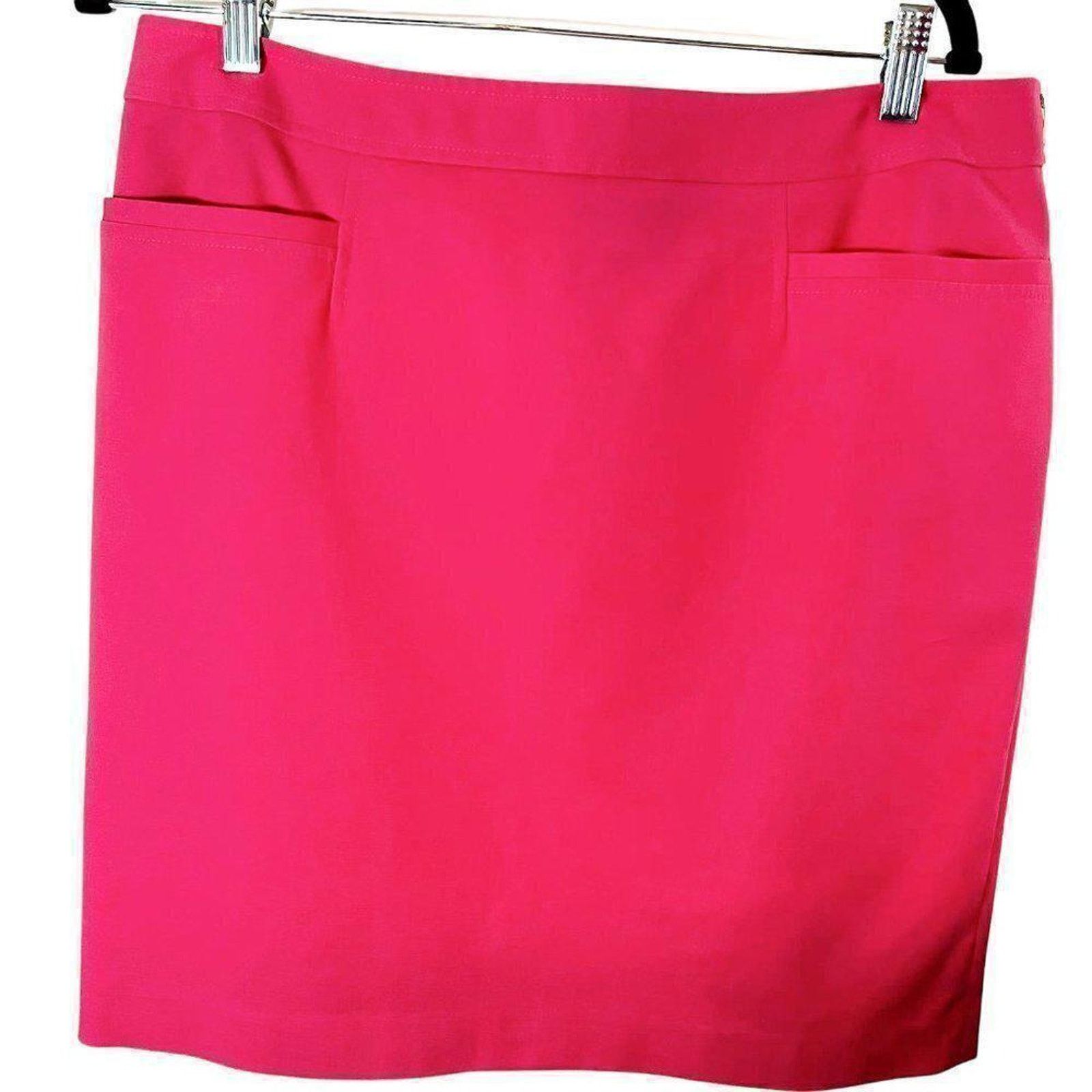 Designer Bright Pink Pencil Skirt by Metaphor Size 36" / US 14 / IT 50 - 1 Thumbnail
