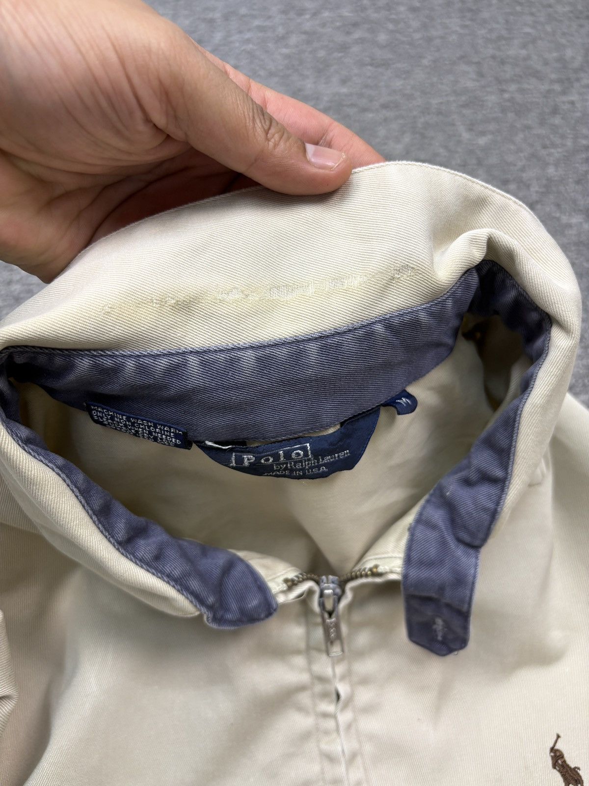 Ralph Lauren Vintage Polo Ralph Lauren Zipper Jacket Size US L / EU 52-54 / 3 - 9 Thumbnail