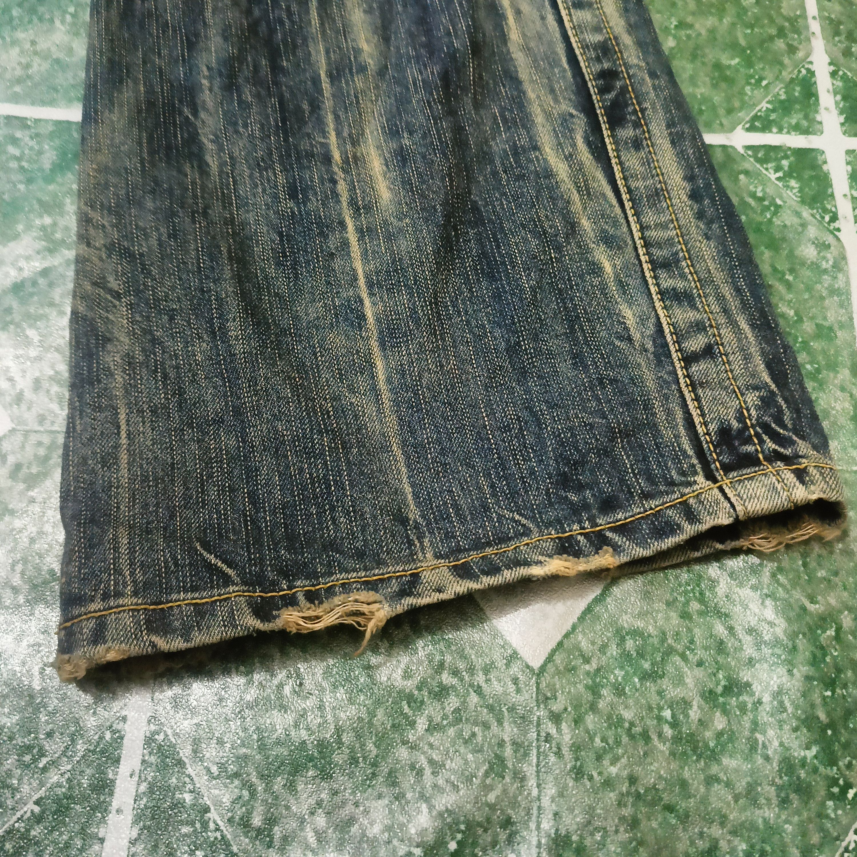 Tornado Mart Crazy blue way jeans flared jeans denim bootcut Size US 32 / EU 48 - 12 Thumbnail
