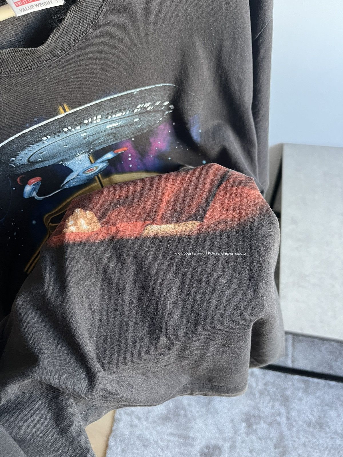 Vintage Vintage Startrek 2000 T-Shirt Size US L / EU 52-54 / 3 - 3 Thumbnail
