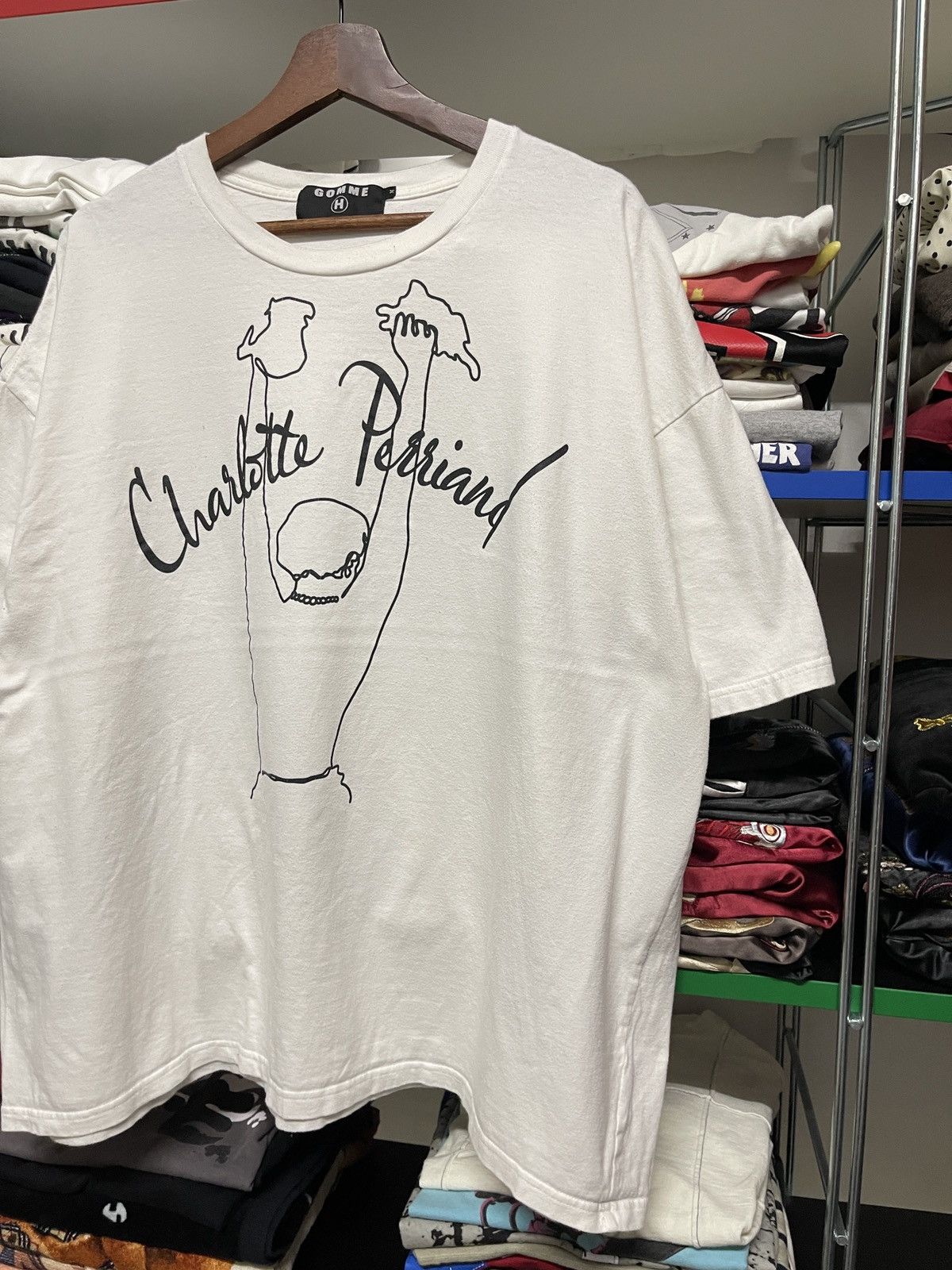 gomme Gomme Homme Charlotte Perriand Boxy Tee Size US M / EU 48-50 / 2 - 4 Thumbnail
