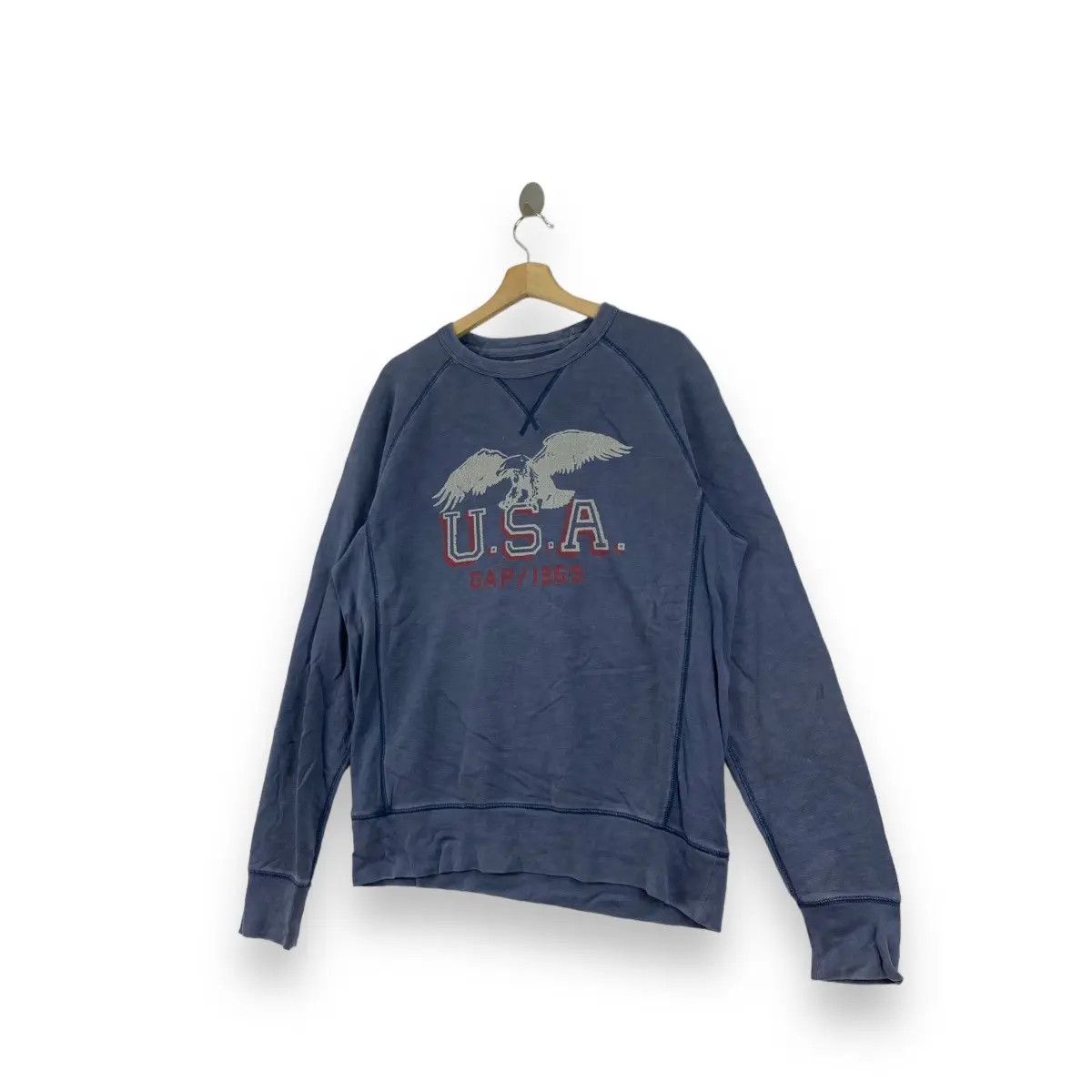 Gap Vintage GAP USa LIVED IN Collection Distress Design Size M / US 6-8 / IT 42-44 - 5 Thumbnail