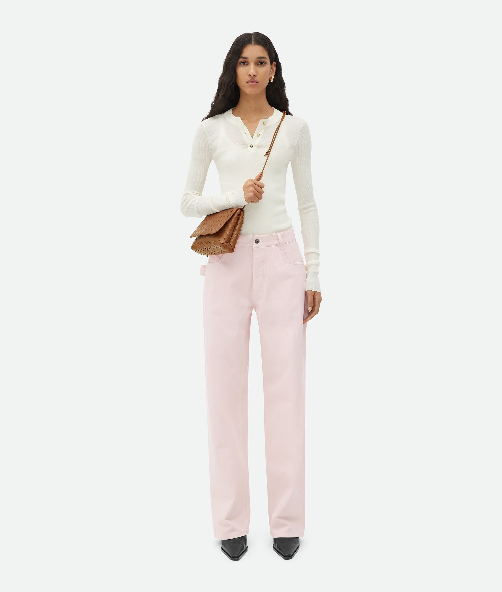 Bottega Veneta o1n1vont0325 Size: OS / Mini Intrecciato Cross-Body Bag Size ONE SIZE - 6 Thumbnail