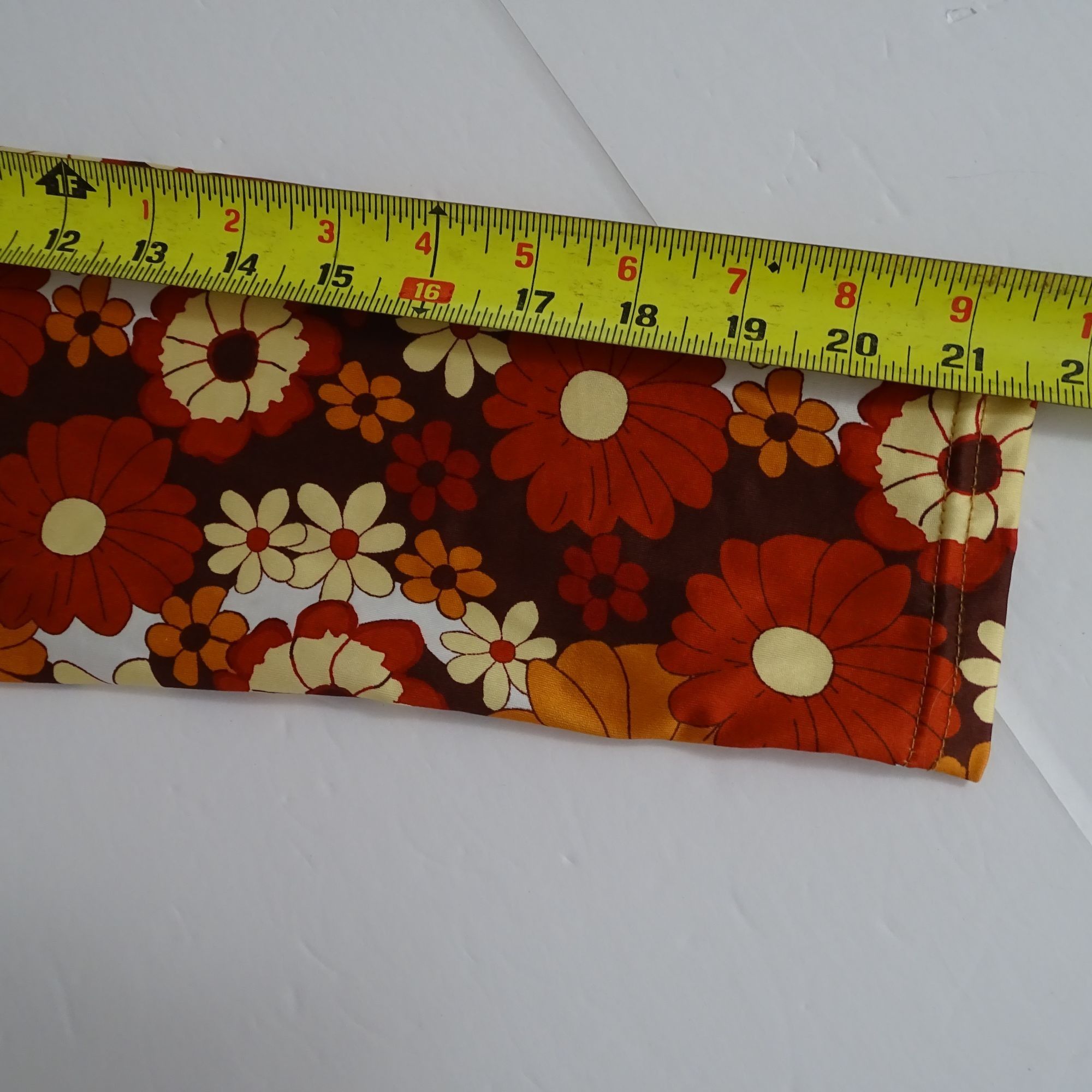 Shein Shein Curve Retro Floral Brown 2-Pc Top & Skirt Size OXL 12 Size 31" - 13 Thumbnail