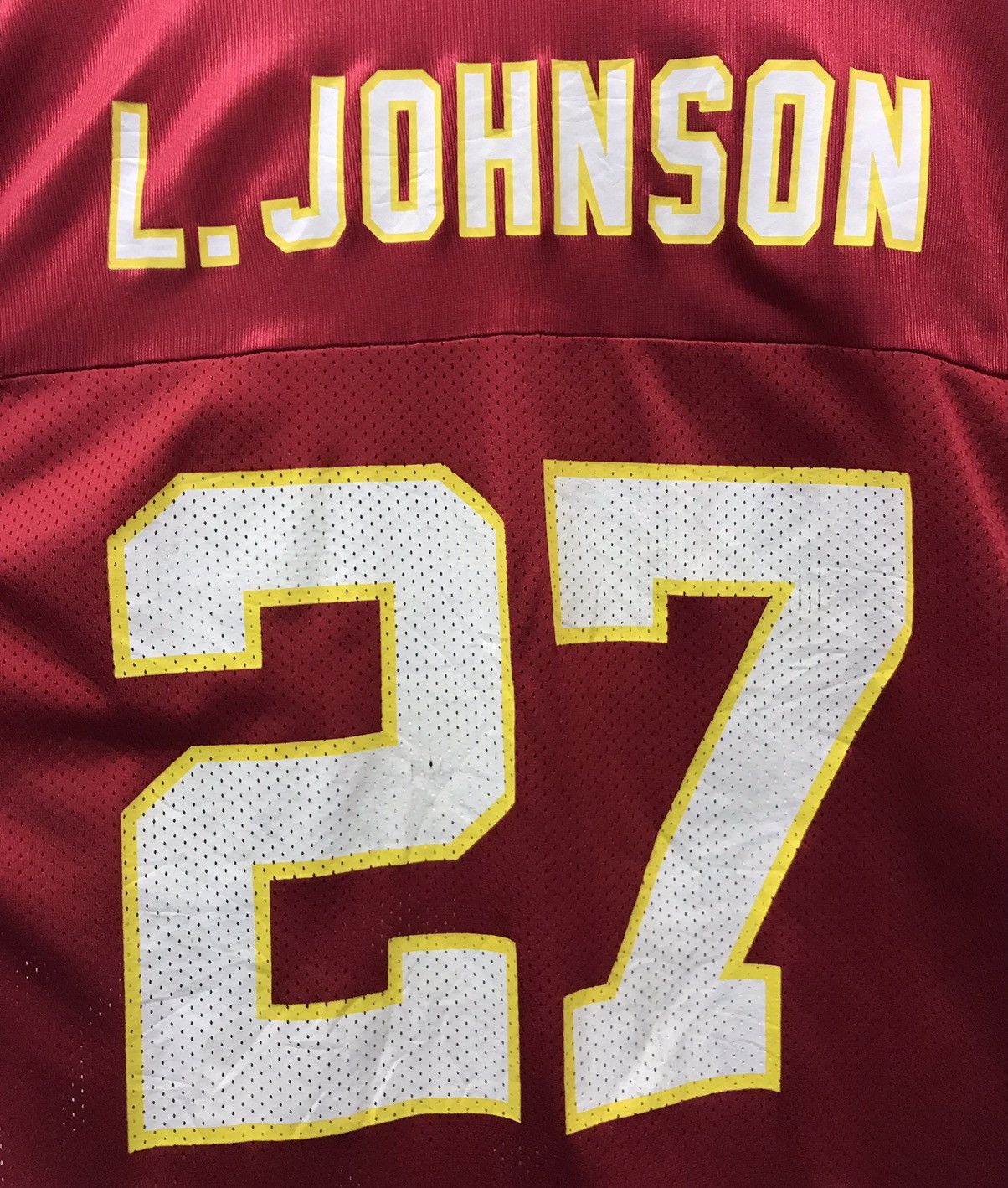 NFL × Reebok Vintage NFL Kc Johnson 27 Jerseys Size US M / EU 48-50 / 2 - 6 Thumbnail