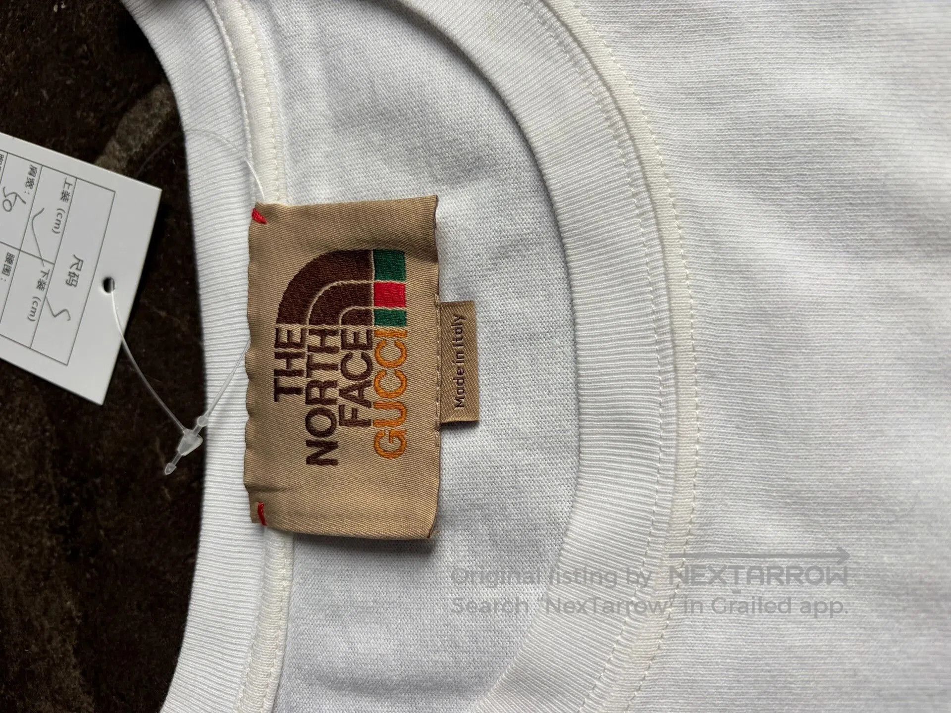Gucci Gucci x The North Face Logo Print T. Size US S / EU 44-46 / 1 - 2 Thumbnail