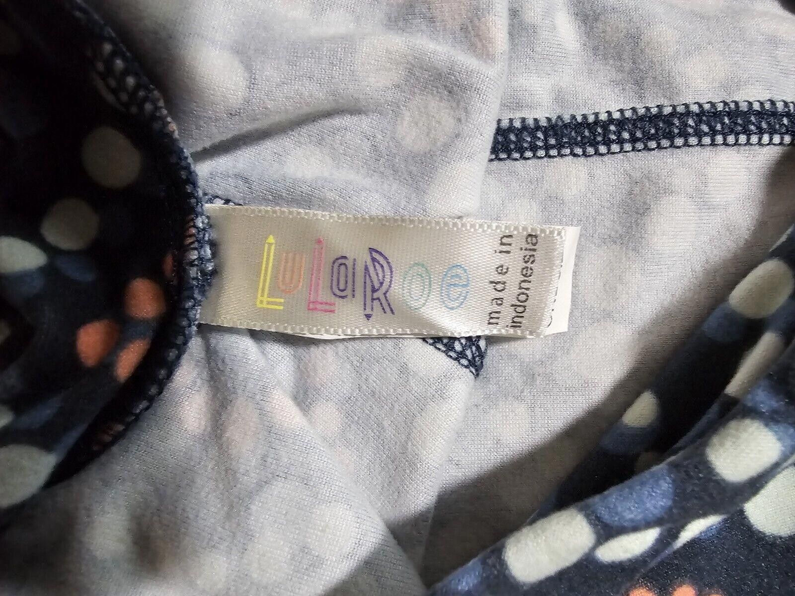 Designer lularoe polka dot strands one size legging Size 30" / US 8 / IT 44 - 5 Thumbnail