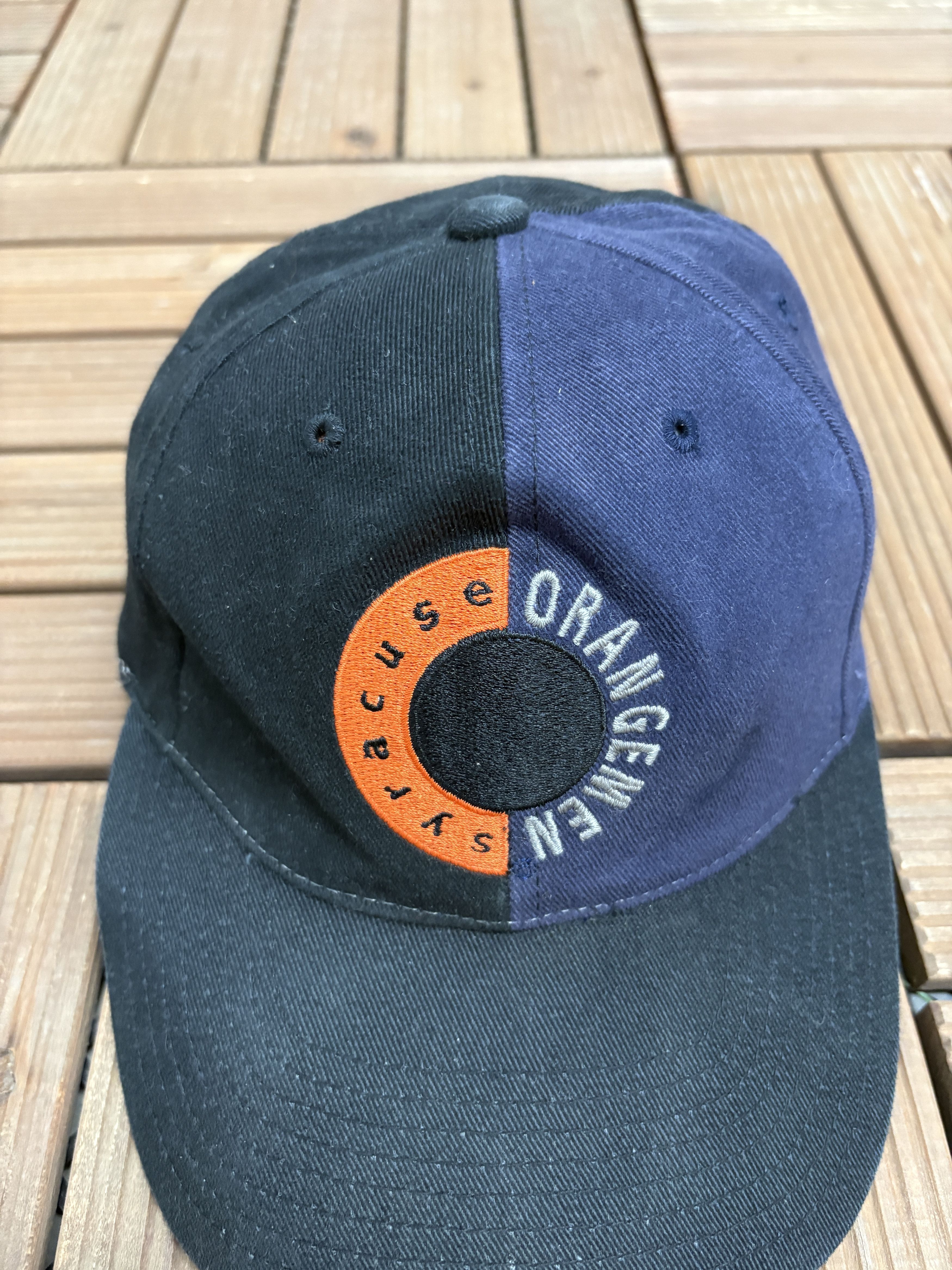 Vintage Syracuse Orangemen Vintage Blue Snap Back Hat Cap Size ONE SIZE - 3 Thumbnail