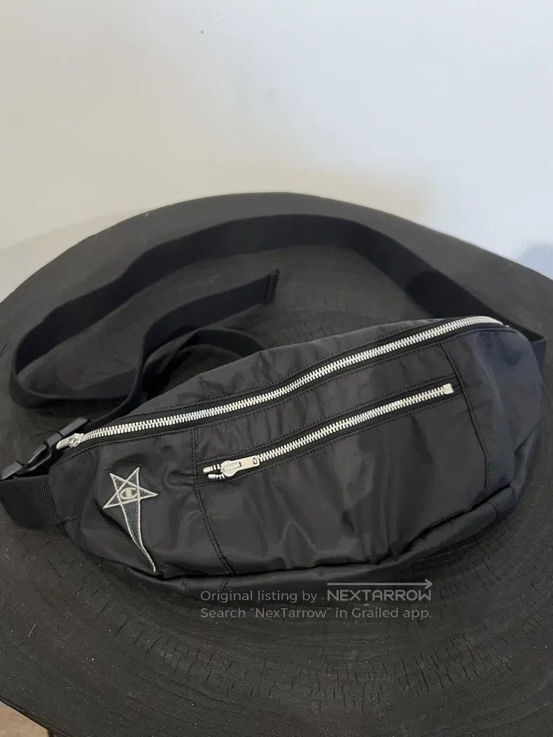 Rick Owens Rick Owens Champion Nylon Five-pointed Star Embroidered Fa Size ONE SIZE - 2 Thumbnail