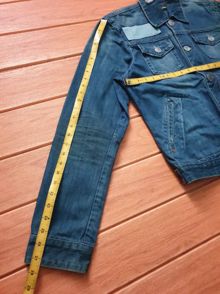 Dsquared2 Dsquared2 patchwork Japanese style denim jacket Size US M / EU 48-50 / 2 - 9 Thumbnail