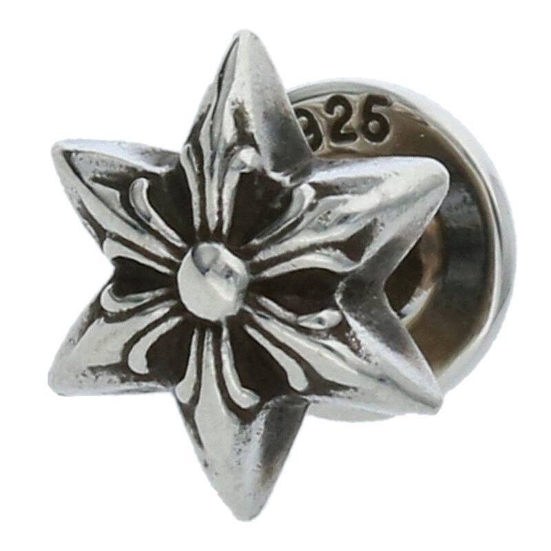 Chrome Hearts Chrome Hearts Tiny ECH Plus Silver Earring | Grailed