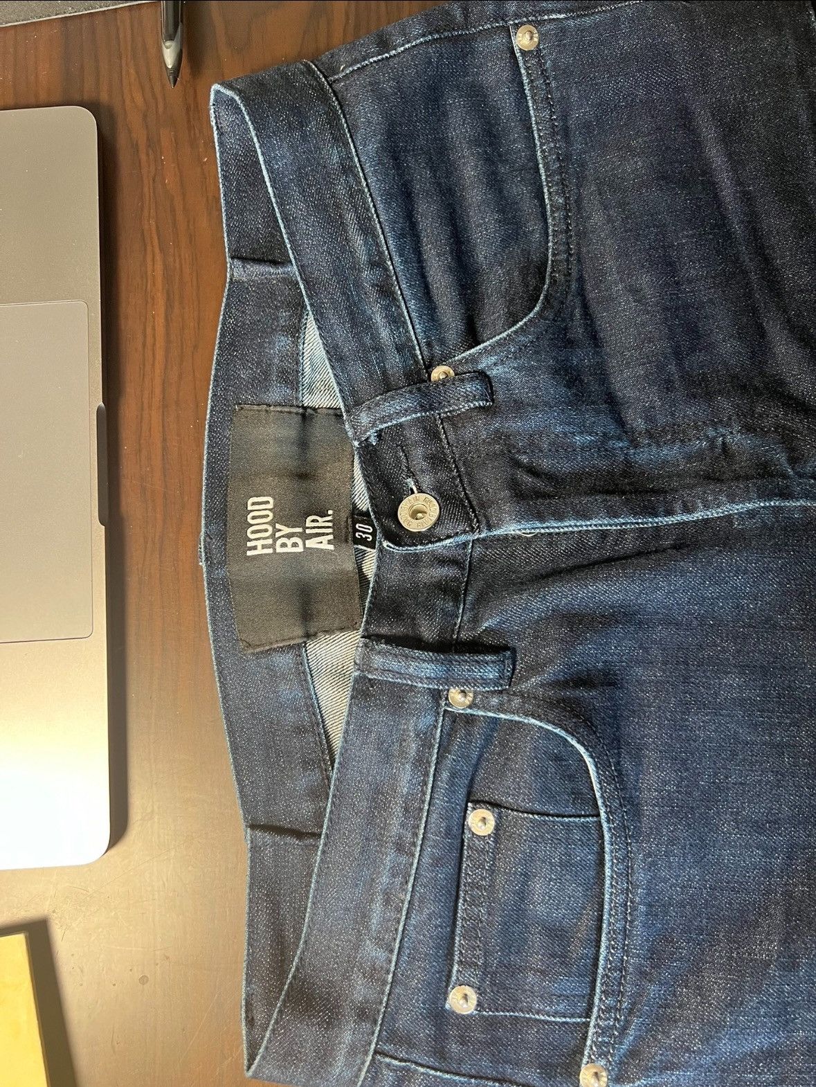 Hood By Air Hood by air logo denim jeans Size US 30 / EU 46 - 3 Thumbnail