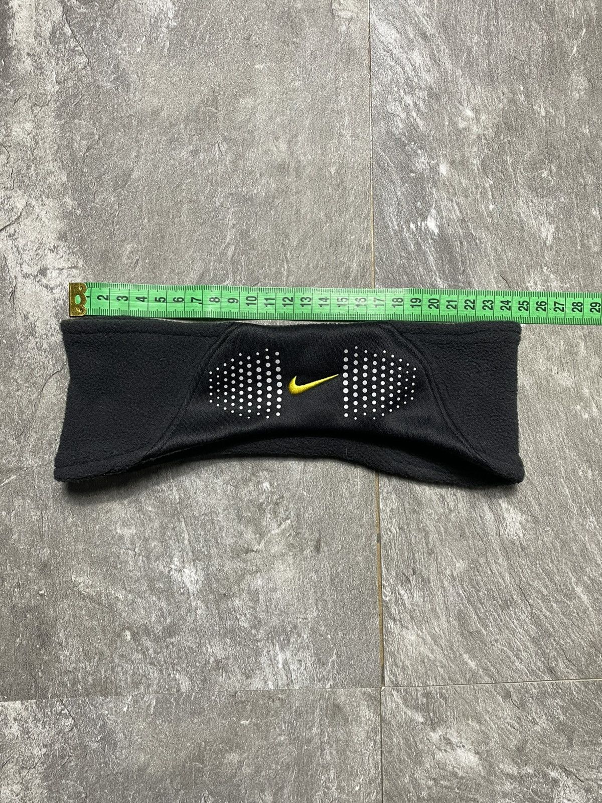 Nike Vintage Nike Fleece Reflective Headband Swoosh 90s Y2k Size ONE SIZE - 5 Thumbnail