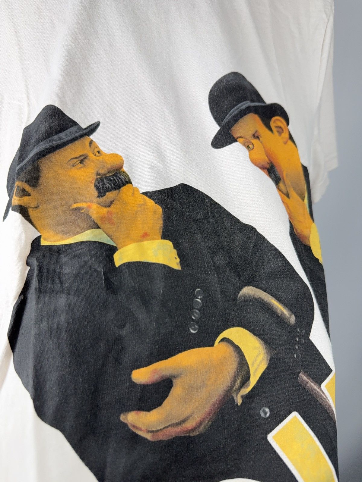 Vintage Tintin Movie Graphic T-Shirt 2012 Paramount Comic Art Tee Size US L / EU 52-54 / 3 - 6 Thumbnail