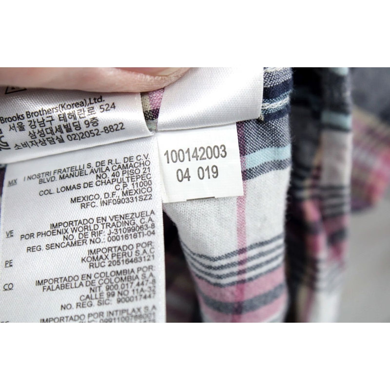 Brooks Brothers Brooks Brothers Regent 1818 Shirt Mens 1X Multicolor Plaid Long Sleeve Preppy Size US XL / EU 56 / 4 - 7 Thumbnail