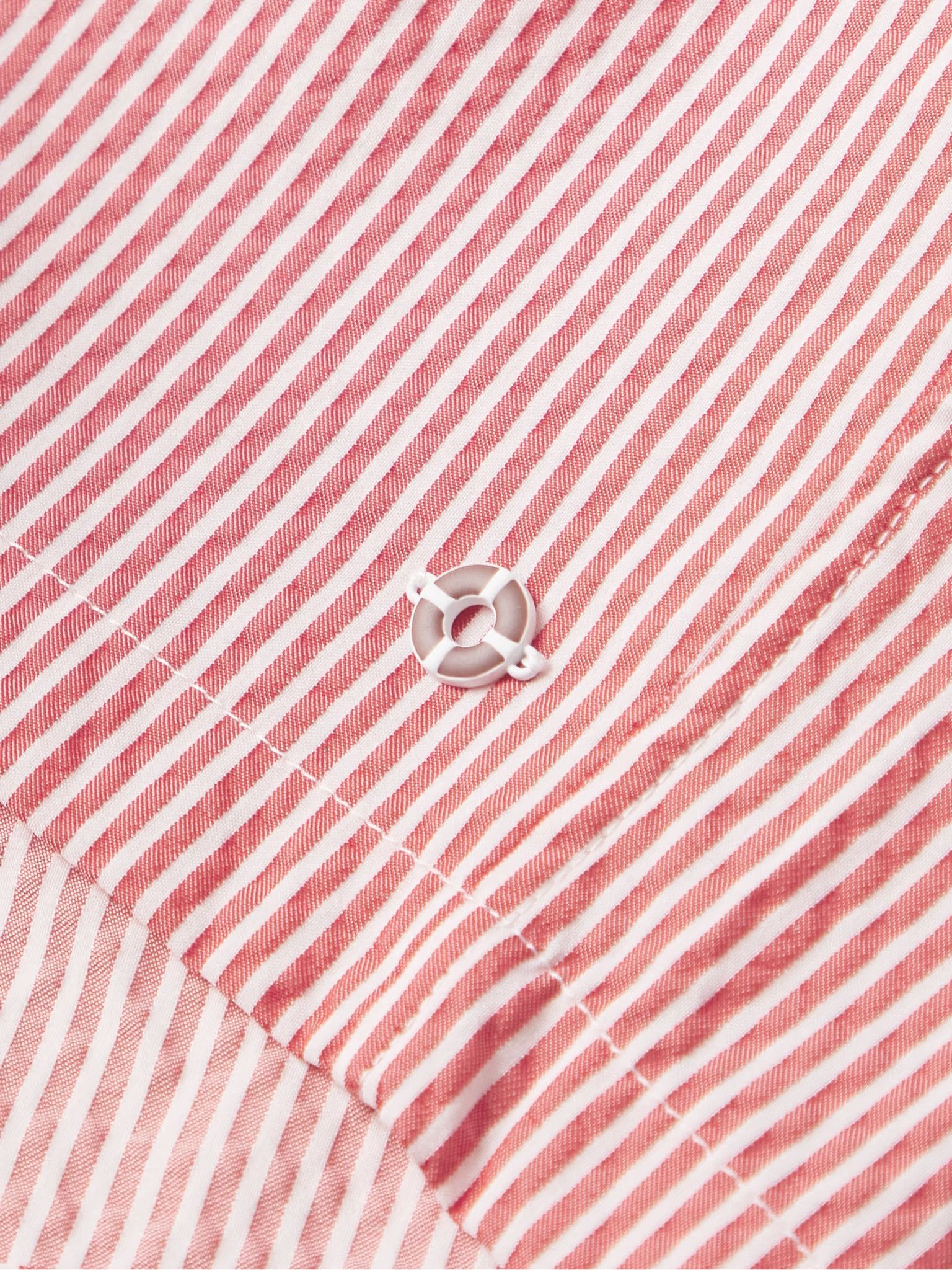 Loro Piana o1srvl11e1024 Schooner Swim Short in Red/White Size US 32 / EU 48 - 3 Thumbnail