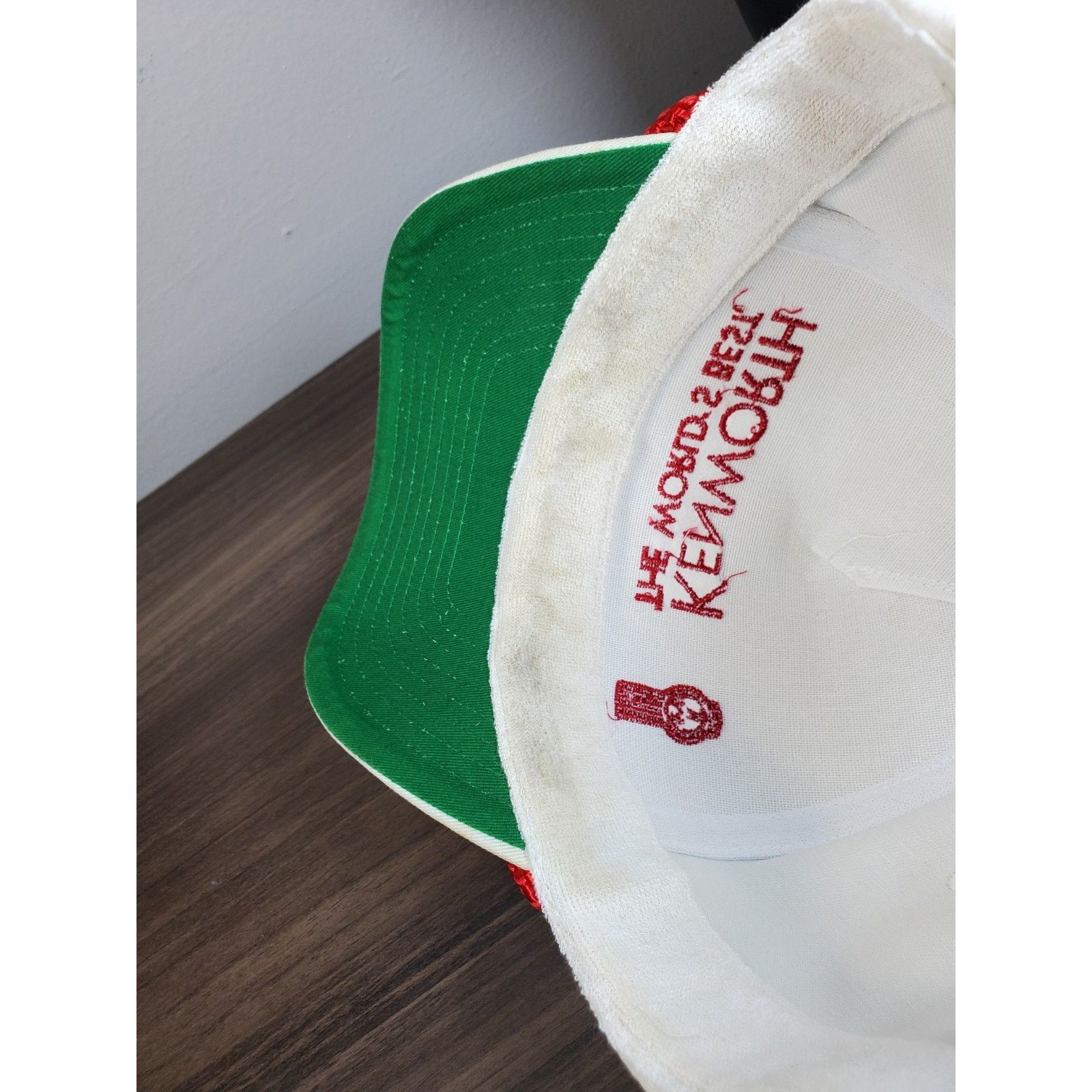 Vintage Kenworth Trucker Hat Strapback Embroidered Cap White Red Size ONE SIZE - 13 Thumbnail