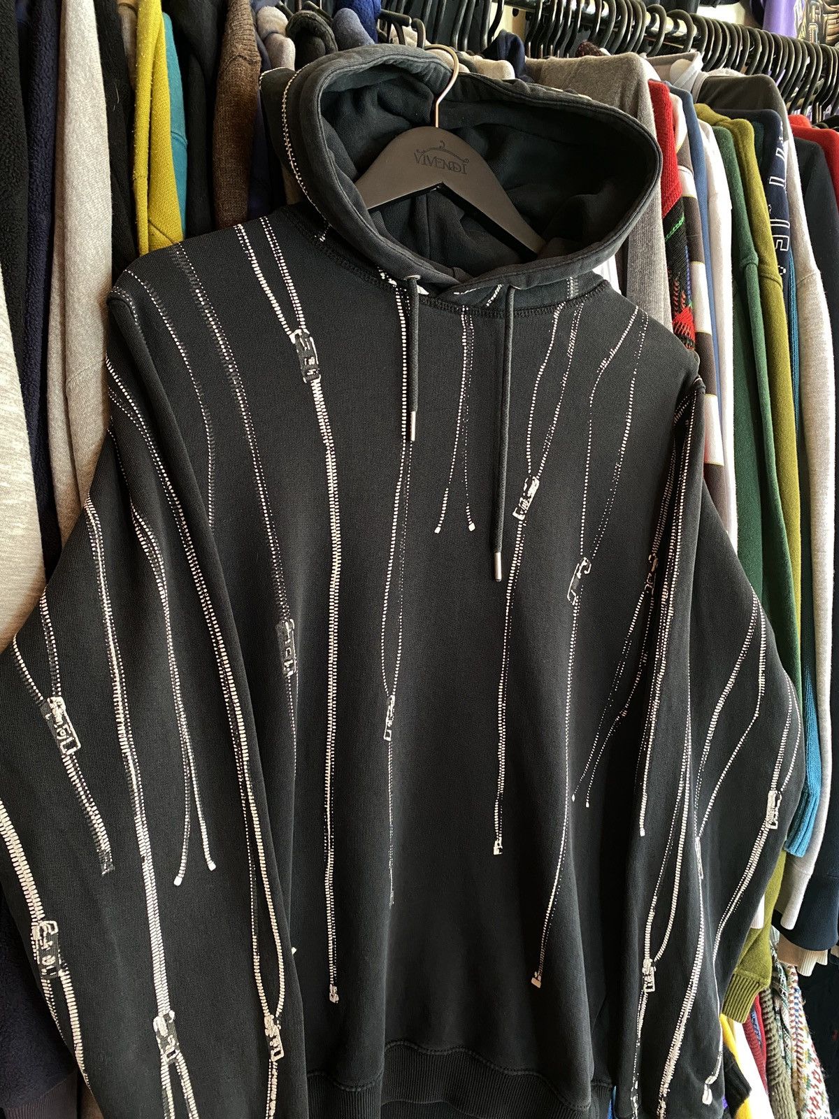 Diesel VINTAGE DIESEL ZIP PRINT HOODIE AVANT GARDE Size US S / EU 44-46 / 1 - 2 Thumbnail