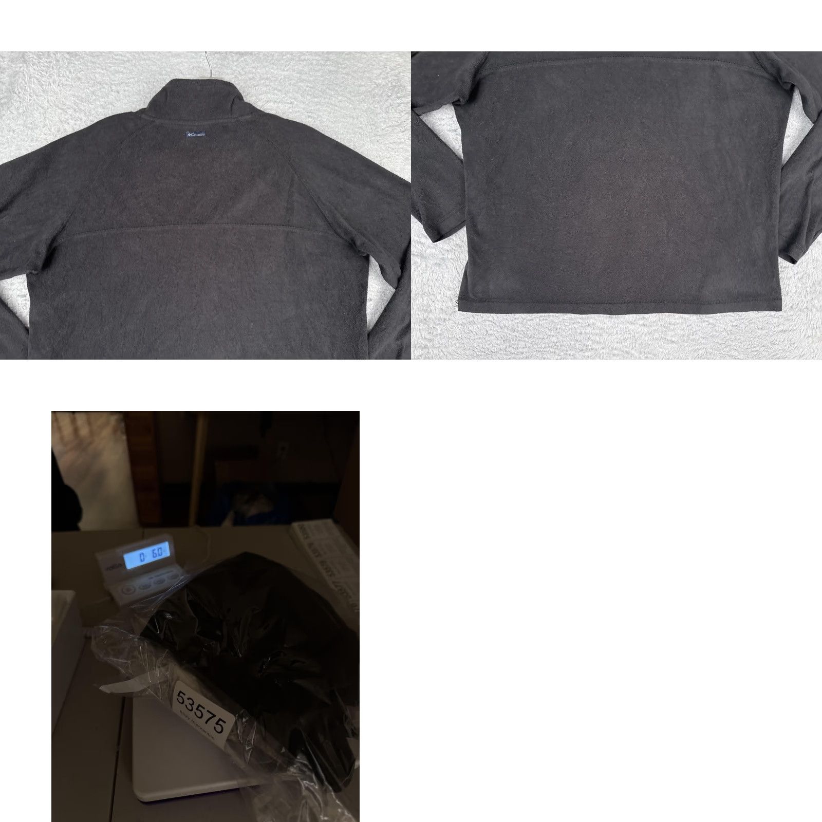 Vintage Columbia Womens Pullover Shirt Black 1/4 Zip Pocket Fleece Outdoor Hiking Size L / US 10 / IT 46 - 9 Thumbnail
