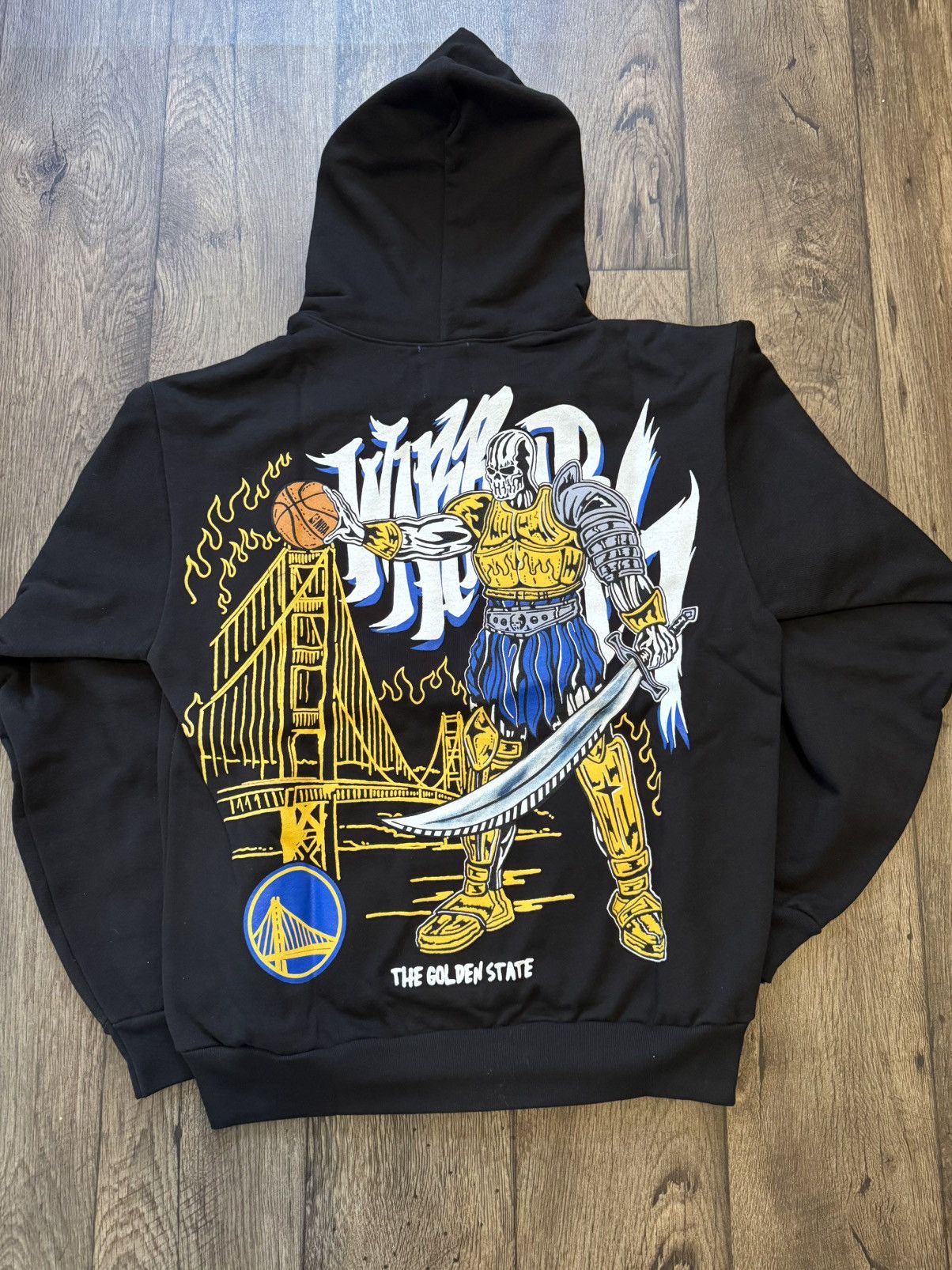 NBA × Warren Lotas Warren Lotas x NBA Golden State Warriors Hoodie Size US M / EU 48-50 / 2 - 1 Thumbnail