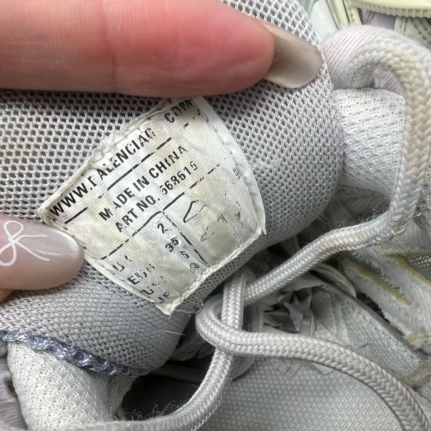 Balenciaga Balenciaga Track 2 White Blue Pink Sneakers Size 35 with Box Size US 4.5 / IT 34.5 - 5 Thumbnail