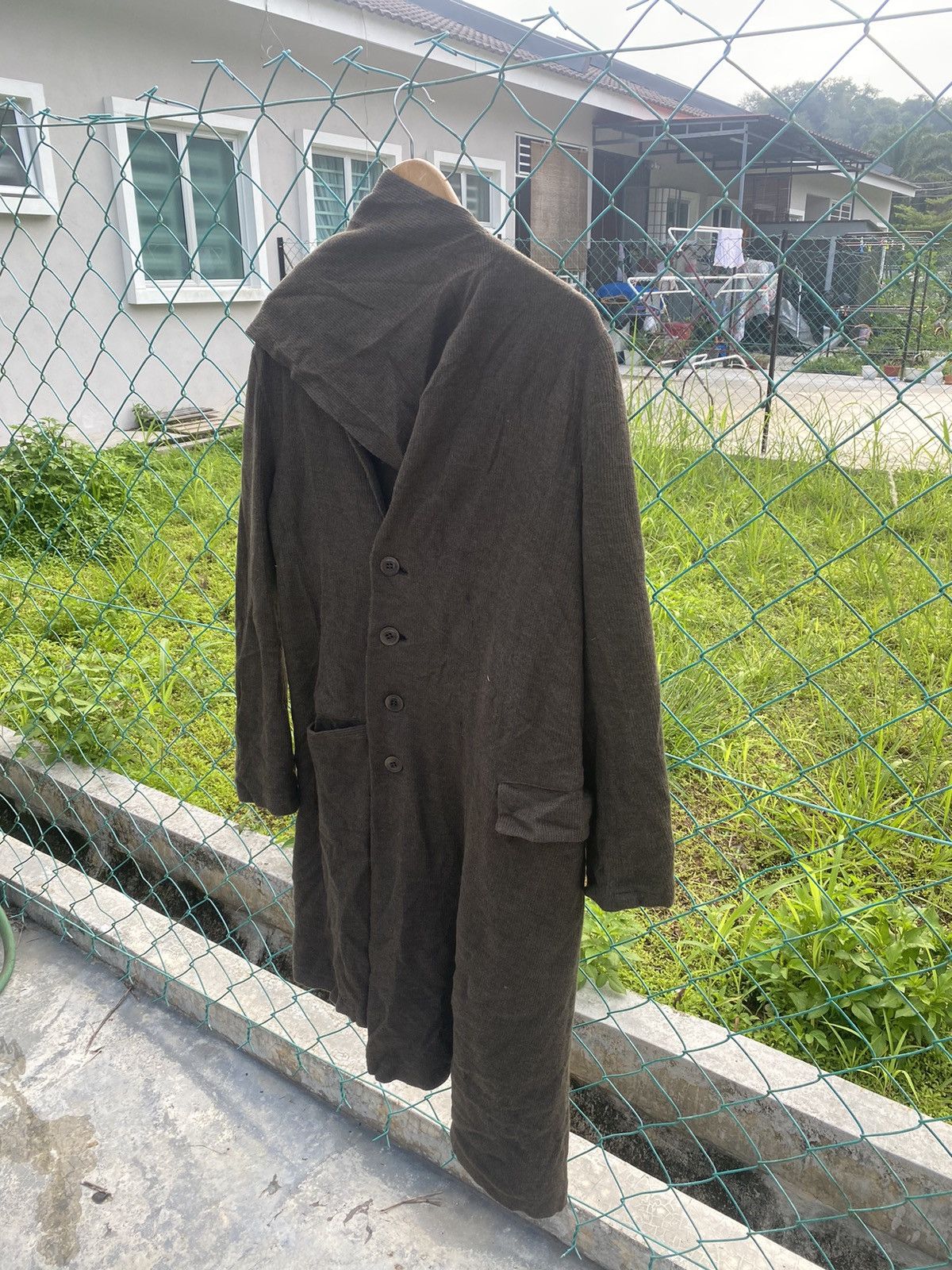 Y's × Yohji Yamamoto AW Y’s Laine Wool reconstructed long cardigan Size US M / EU 48-50 / 2 - 4 Thumbnail
