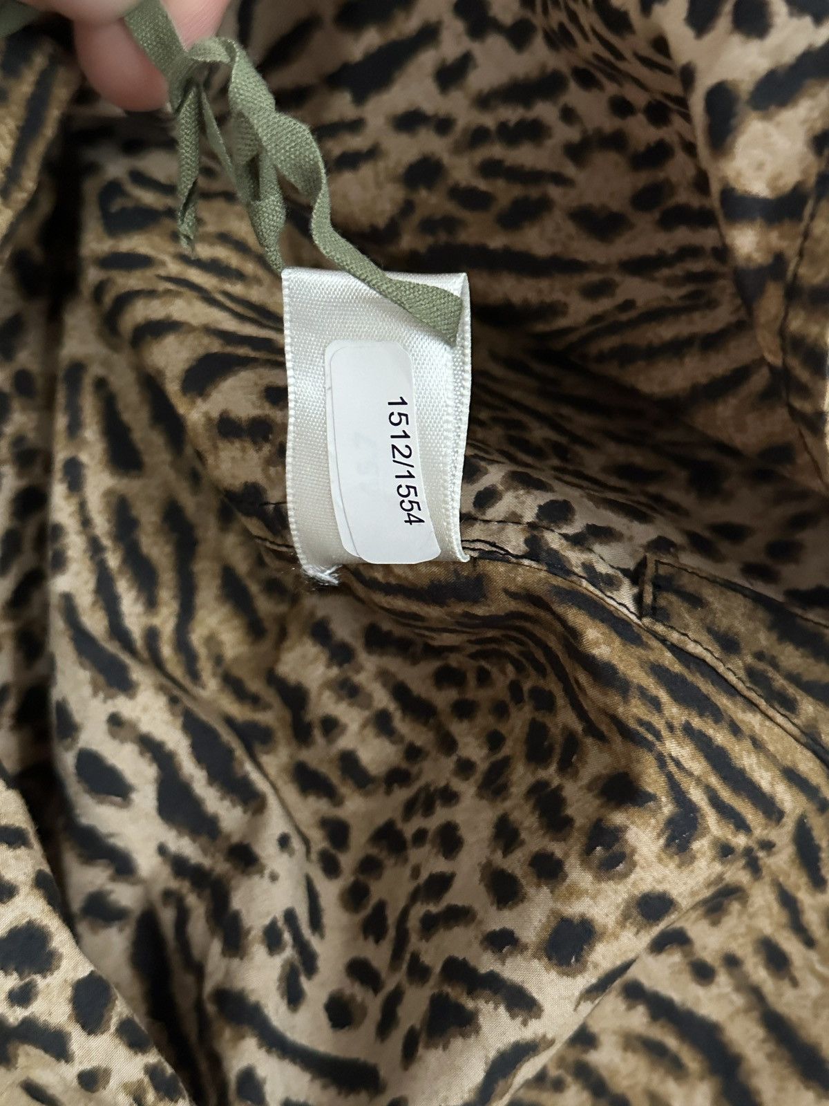 Saint Laurent Paris Saint Laurent Paris by Hedi Slimane Leopard Shirt Size US S / EU 44-46 / 1 - 6 Thumbnail