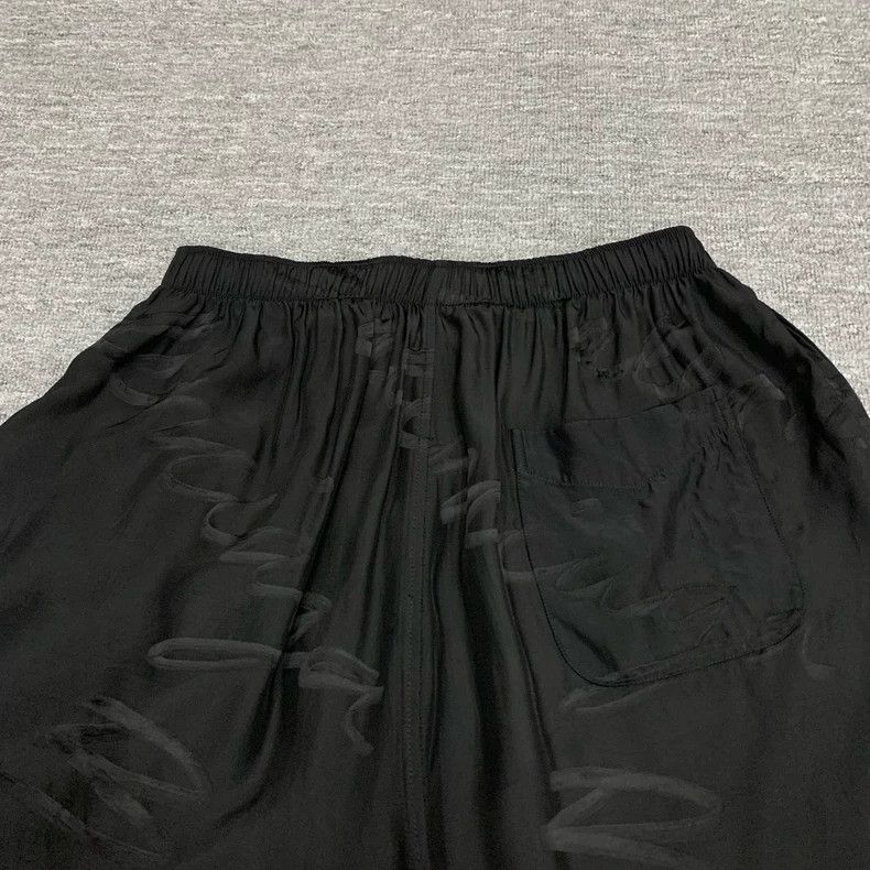 Balenciaga Balenciaga size 50 Black bullet screen full print silk ful Size US 34 / EU 50 - 9 Thumbnail