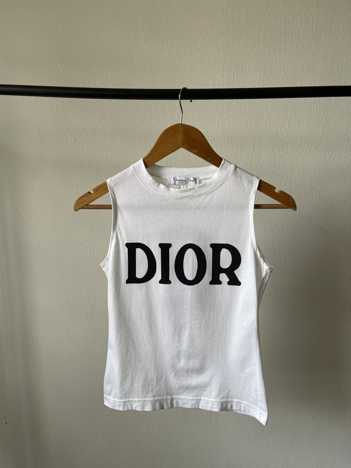 Dior 2001 Most Rare ' Dior 2 'John Galliano Tank Top Size XS / US 0-2 / IT 36-38 - 1 Thumbnail