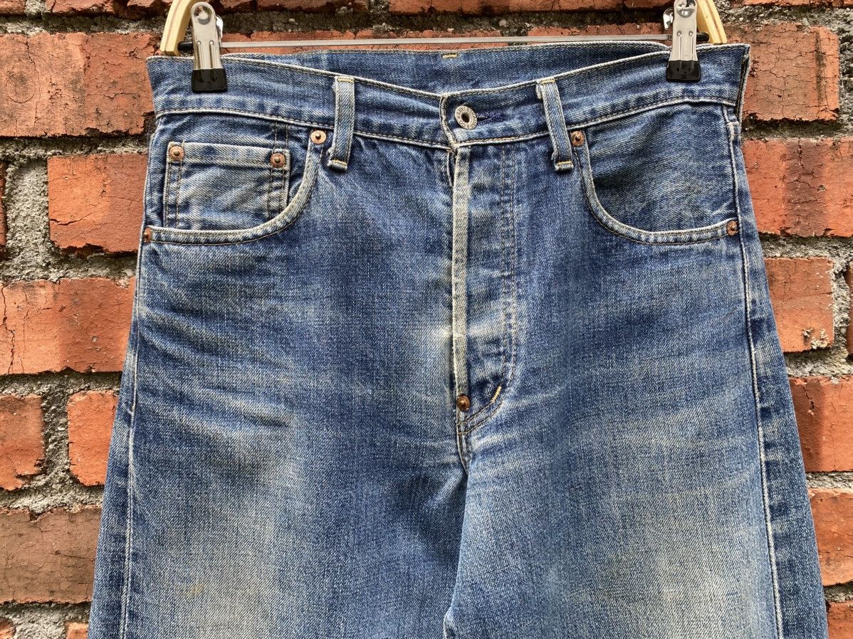Levi's Vintage Clothing W30x31 vintage levi's 702 redline big E buckle back JAPAN Size US 30 / EU 46 - 7 Thumbnail