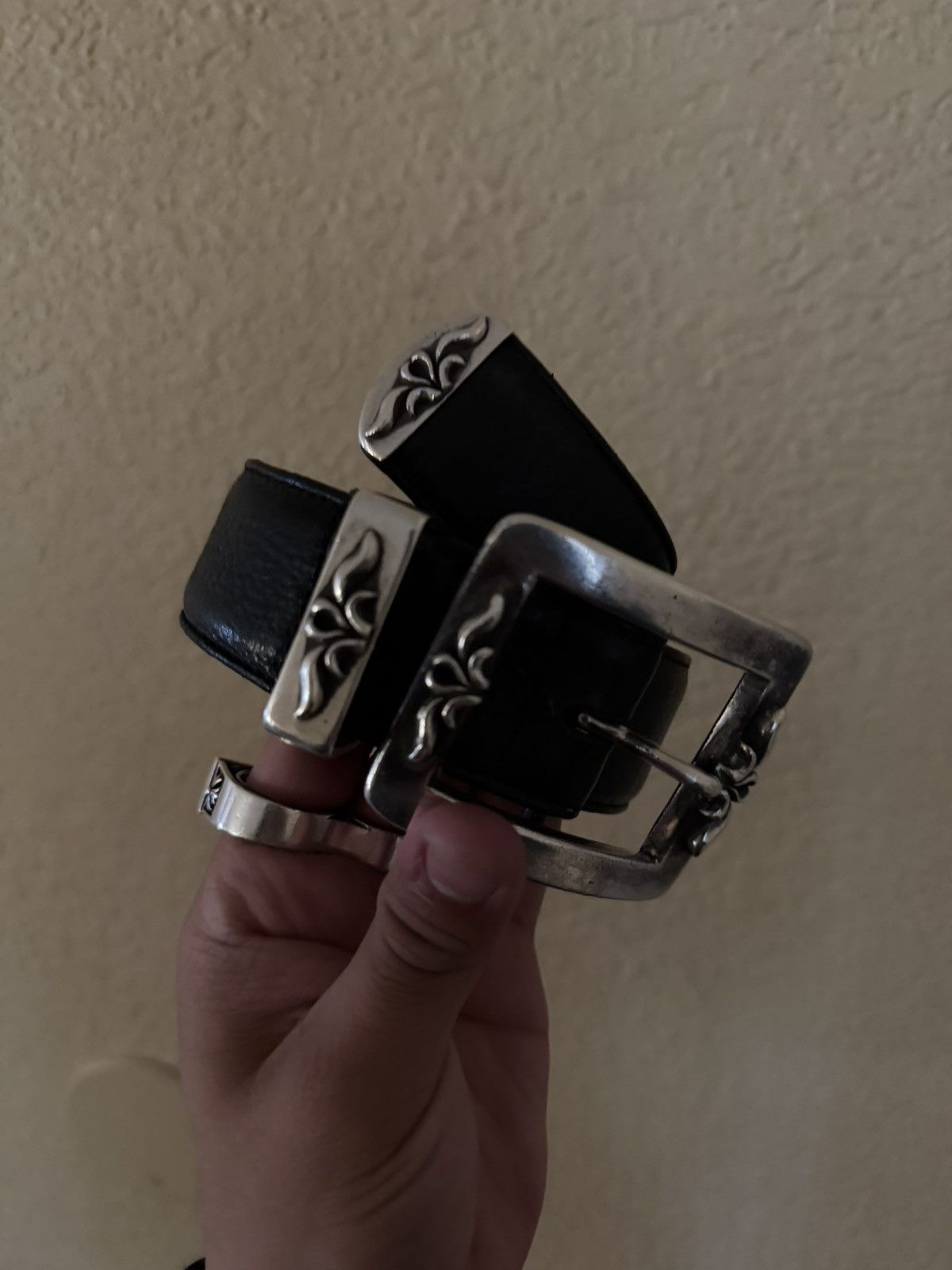 Chrome Hearts Chrome Hearts 3 Piece OTJ Belt Sz 38 Size 38 - 3 Thumbnail