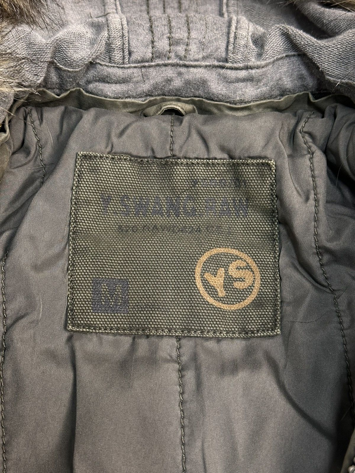 If Six Was Nine Vintage Army Military Fur Hood Jacket Y2K Utility Cropped Size US M / EU 48-50 / 2 - 9 Thumbnail