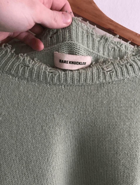 Take A Look About Bare Knuckles Sweater