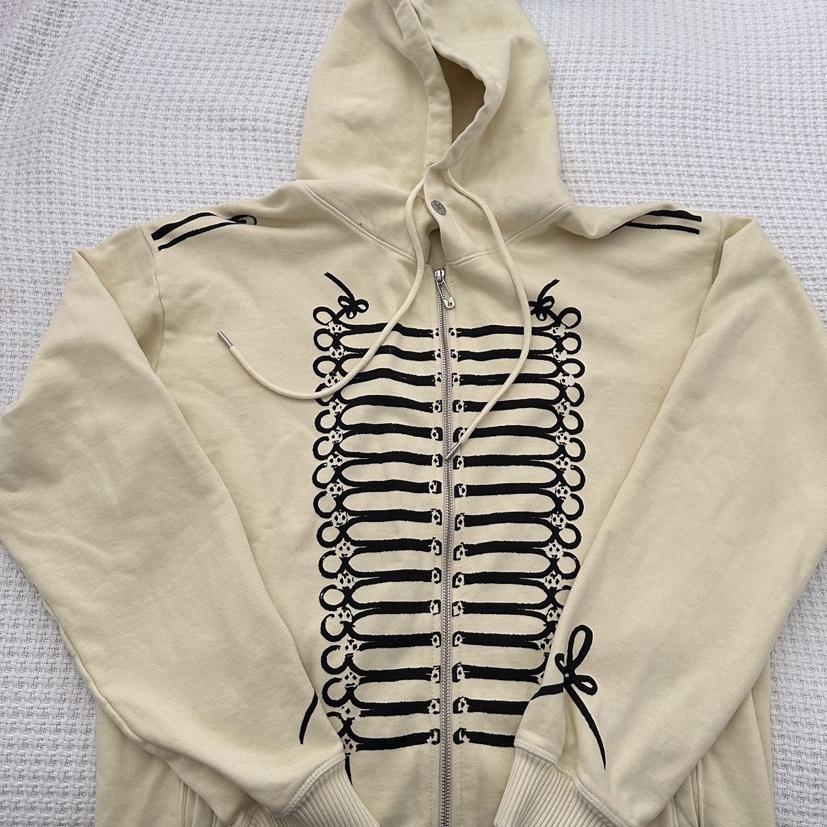 Midnight Studios Midnight Studios Parade Hoodie Yellow Cream Color Size US M / EU 48-50 / 2 - 1 Thumbnail