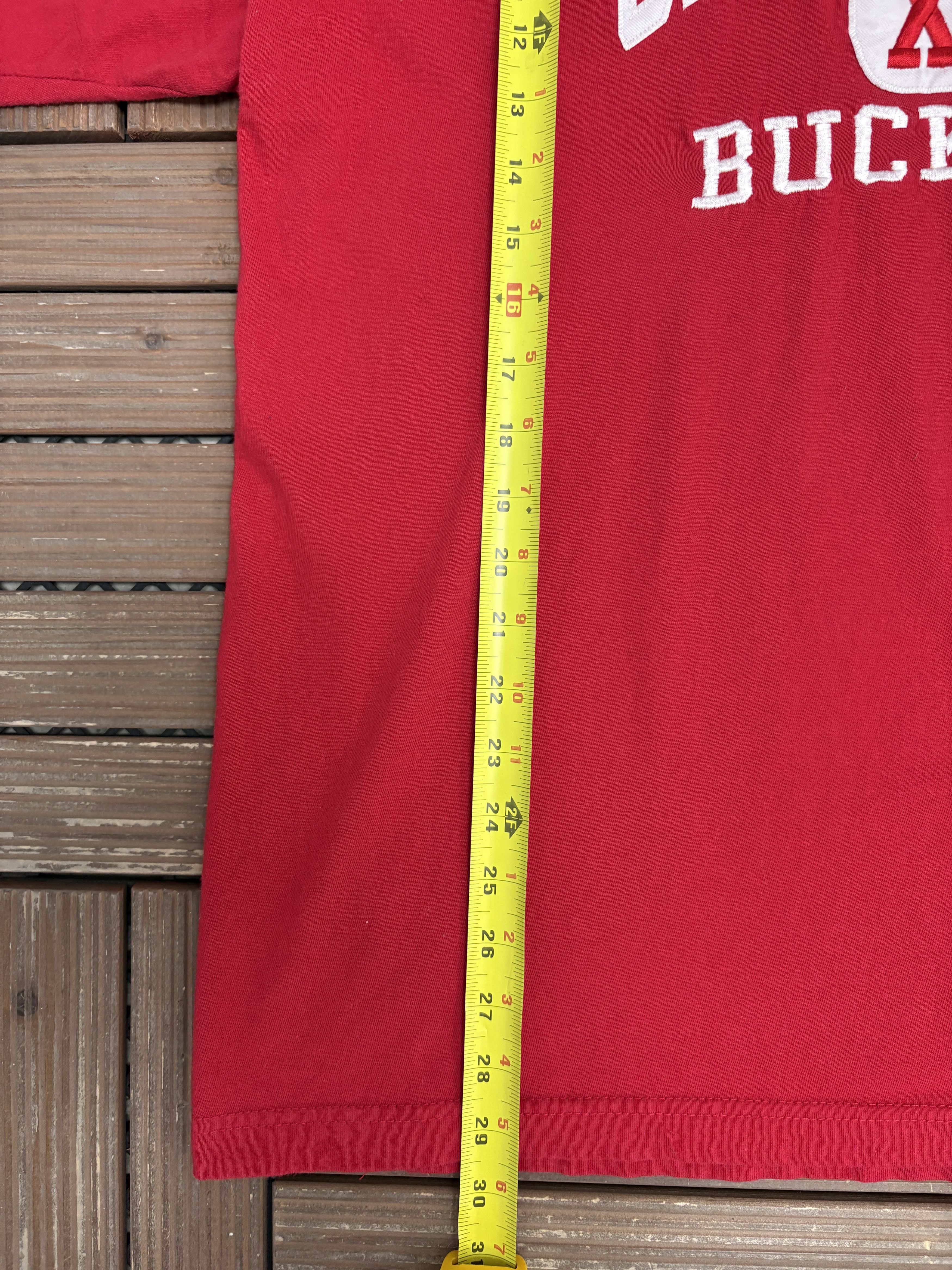 Vintage Ohio State Buckeyes Stitched Vintage Long Sleeve Tee Size US XXL / EU 58 / 5 - 8 Thumbnail