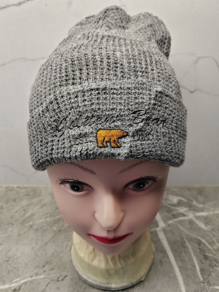Japanese Brand Vintage Golden Bear Beanie Size ONE SIZE - 2 Thumbnail