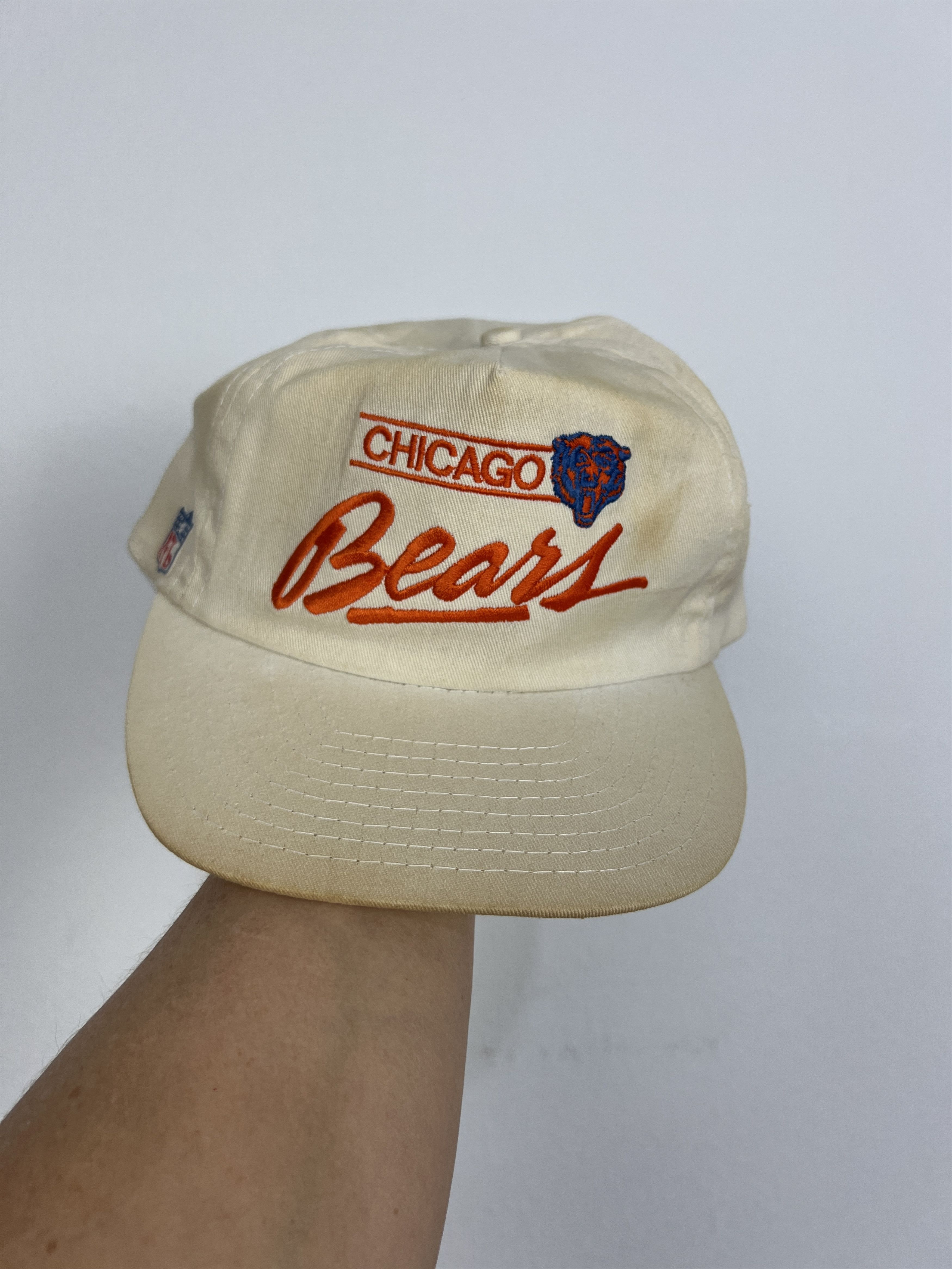Vintage Vintage 90's Chicago Bears Hat Cap Snapback NFL Rare Sport Size ONE SIZE - 1 Thumbnail
