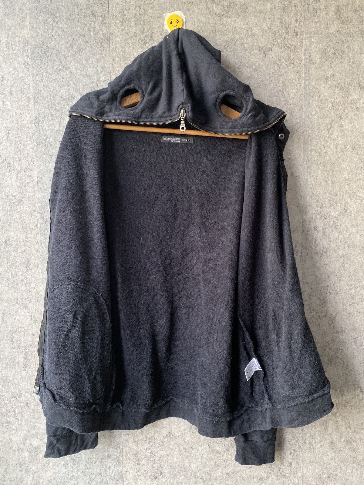 Le Grande Bleu (L.G.B.) Indepensense By Vanana Ninja Hoodie Design Black Faded Size US M / EU 48-50 / 2 - 8 Thumbnail