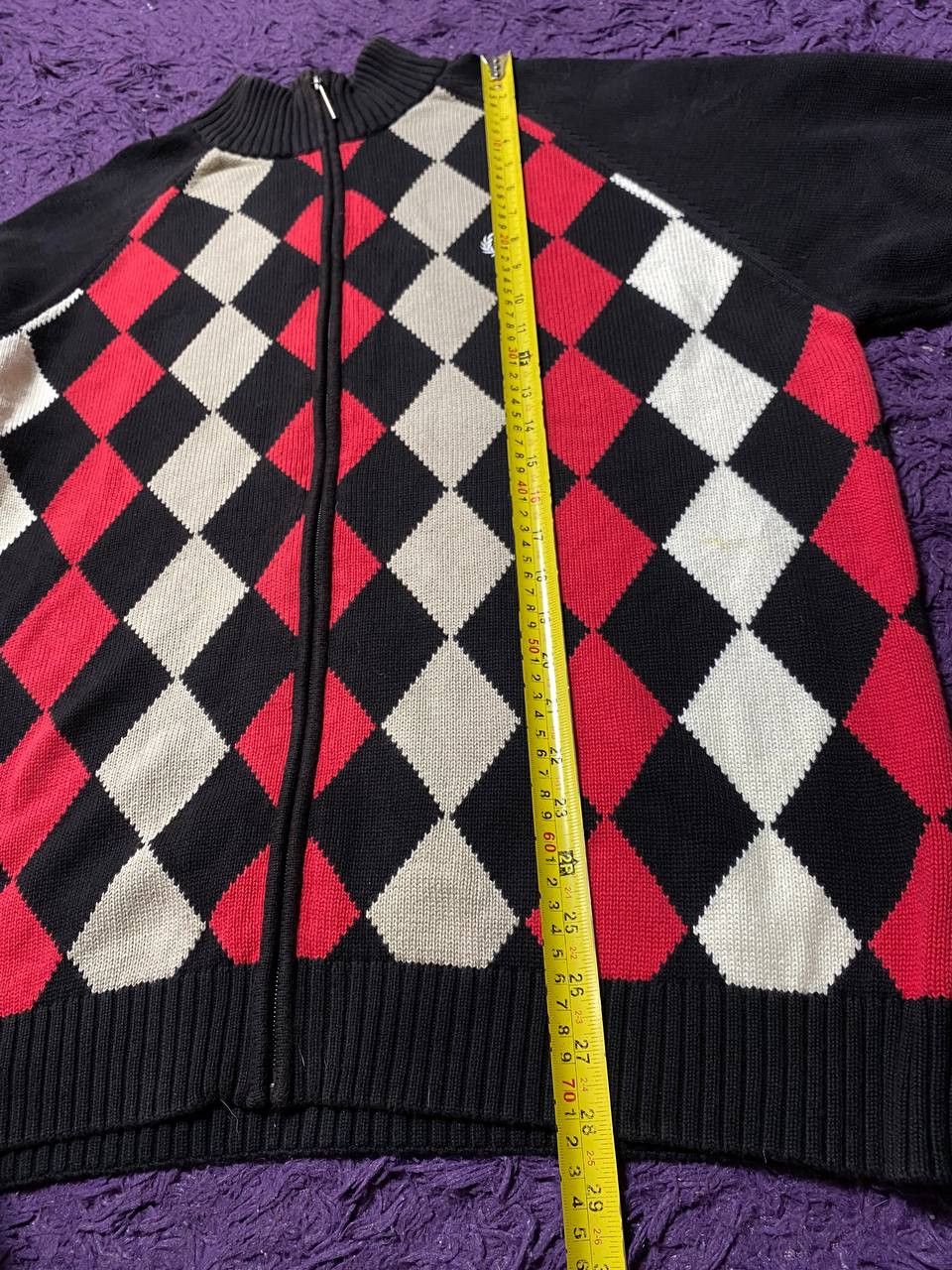 Fred Perry Fred Perry Zip Up Cardigan Size US XL / EU 56 / 4 - 8 Thumbnail