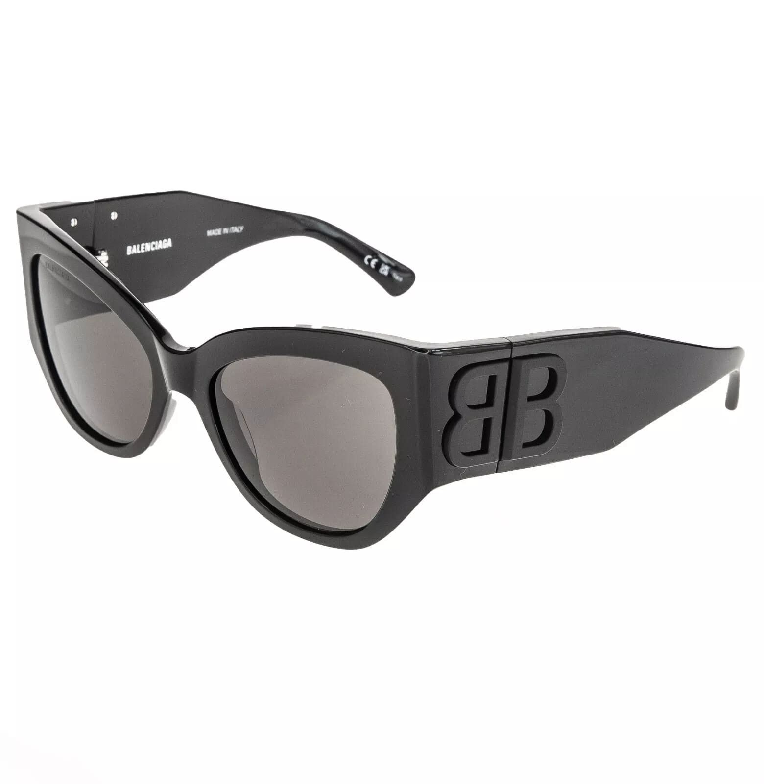 Balenciaga BALENCIAGA BOSSY Cat 0322 Black Fashion Sunglass BB0322S 001 Size ONE SIZE - 7 Thumbnail
