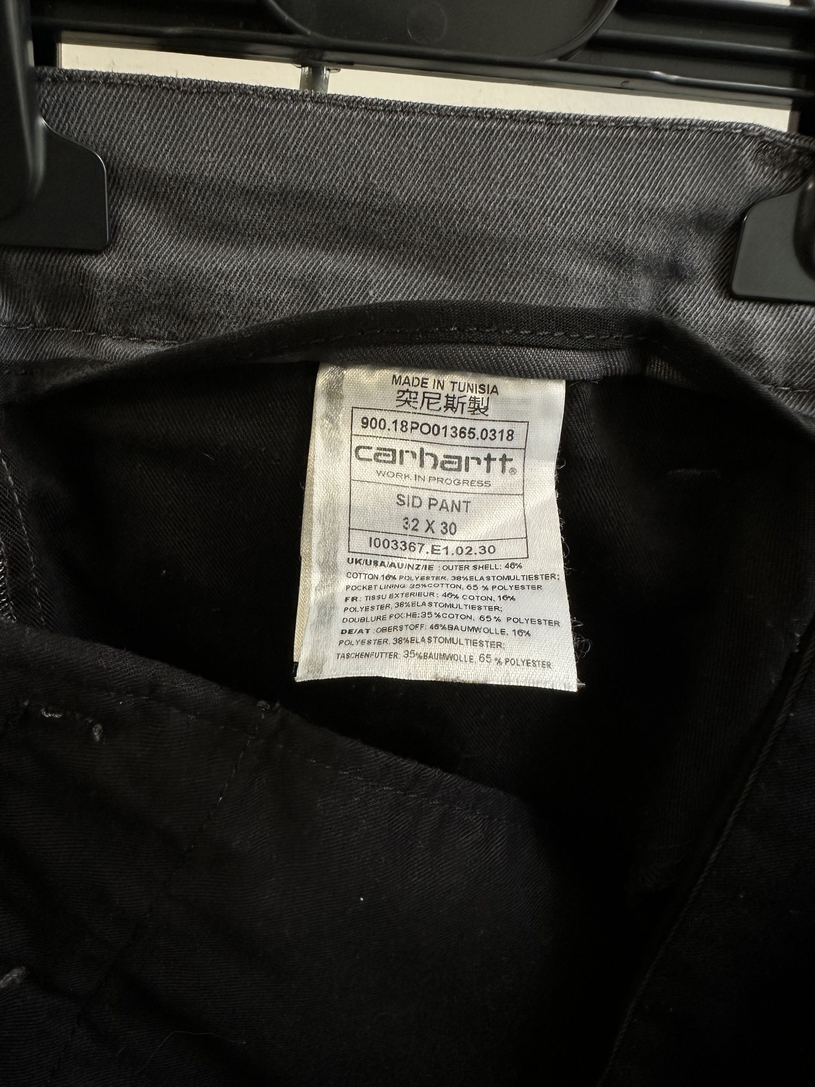 Carhartt Wip Carhartt WIP Sid Pant 32x30 Gray Size US 32 / EU 48 - 6 Thumbnail