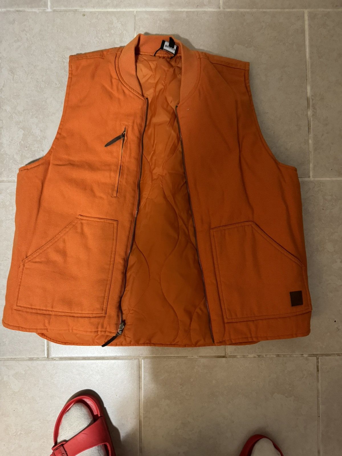 Brixton reversible orange vest Size US L / EU 52-54 / 3 - 2 Thumbnail